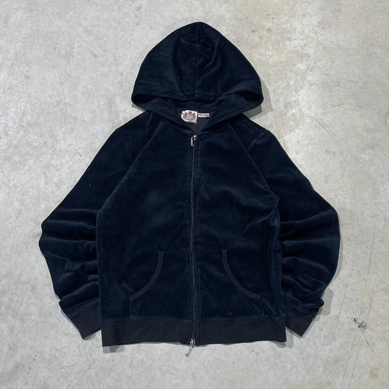 2000s Juicy Couture Velour Hoodie Zip Up