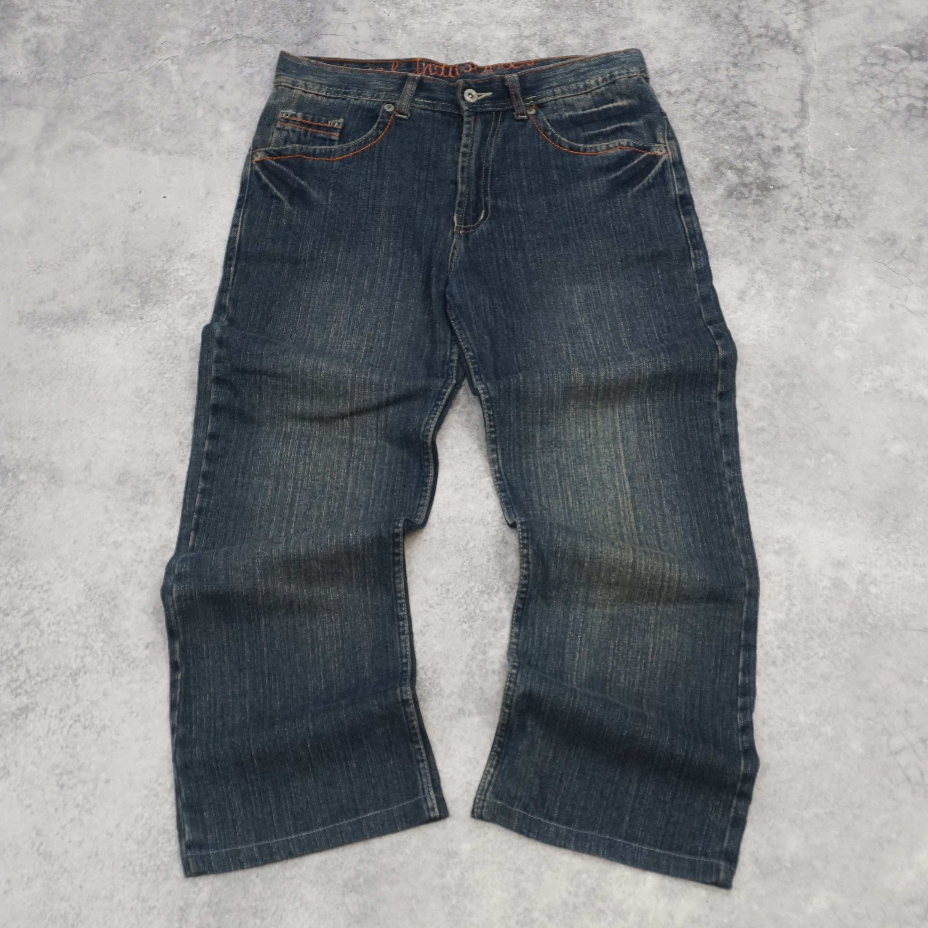 Diesel Straight Leg Indigo Jeans