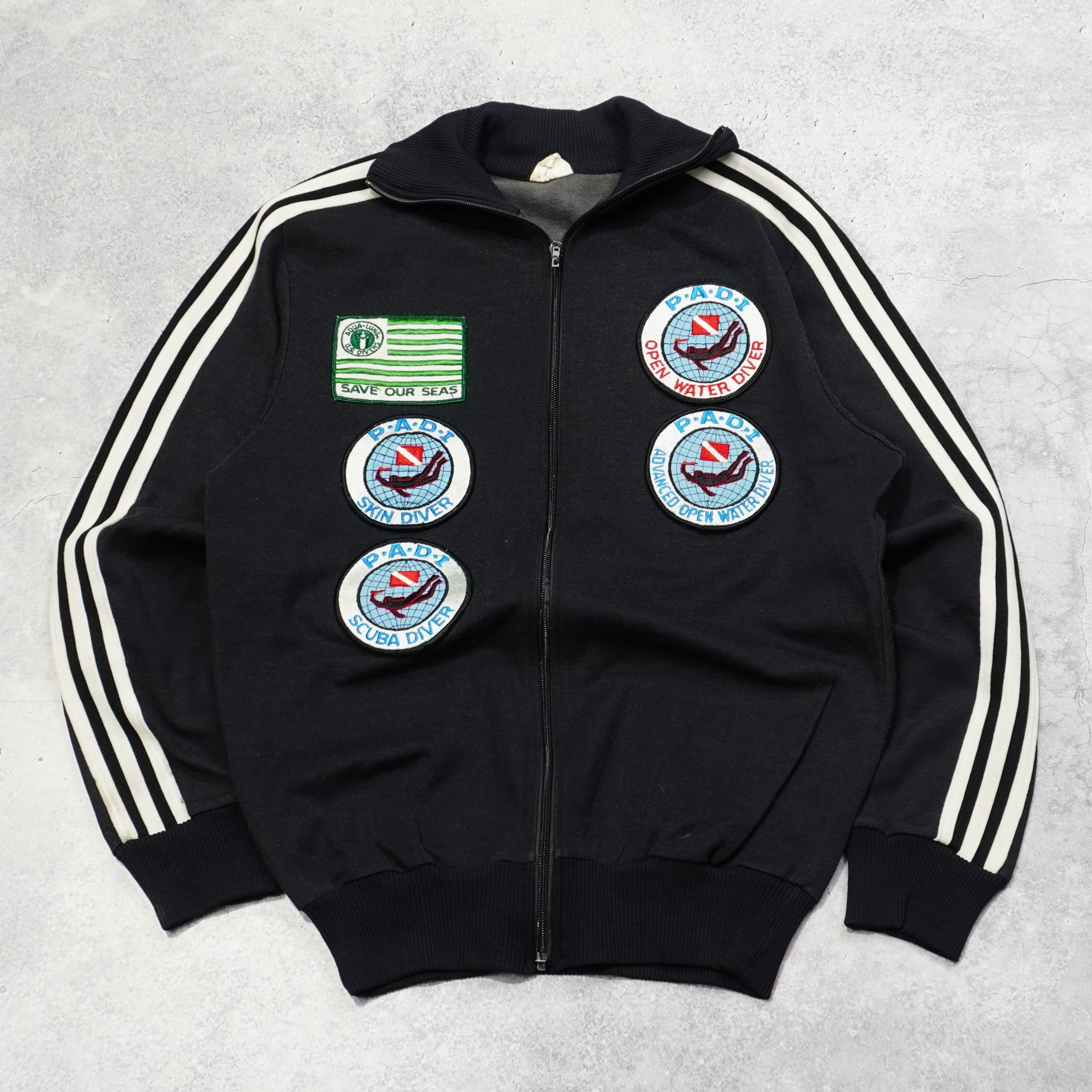 70s Adidas Patch Track Jacket