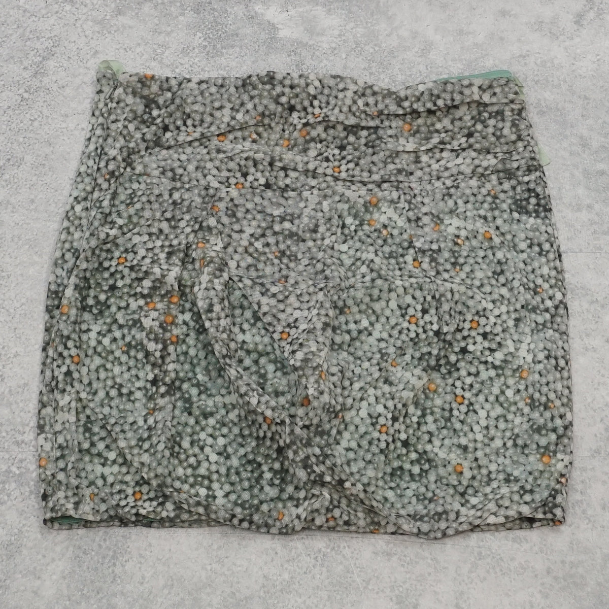 Vivienne Tam Patterned Mini Skirt