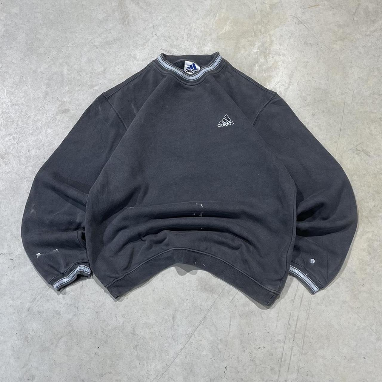 90s Adidas Boxy Crewneck Jumper