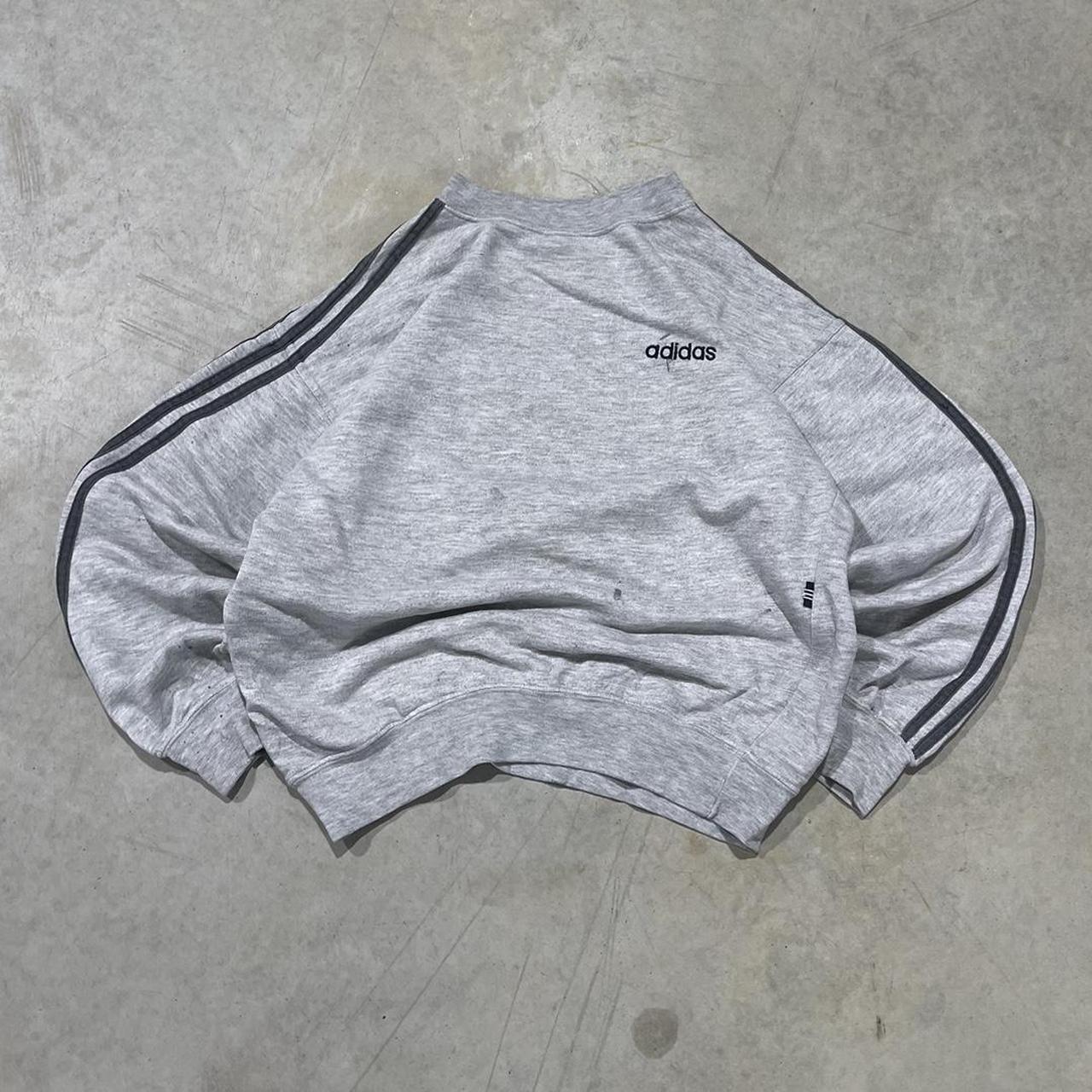 90s Adidas Oversized Crewneck