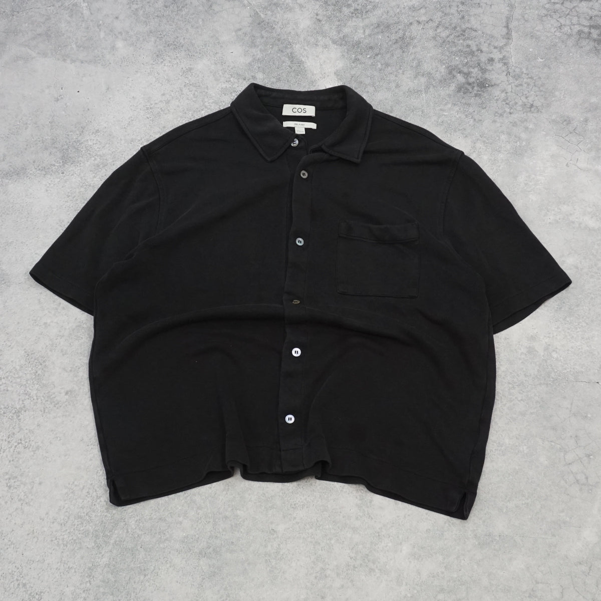 COS Short Sleeve Relaxed Button Up