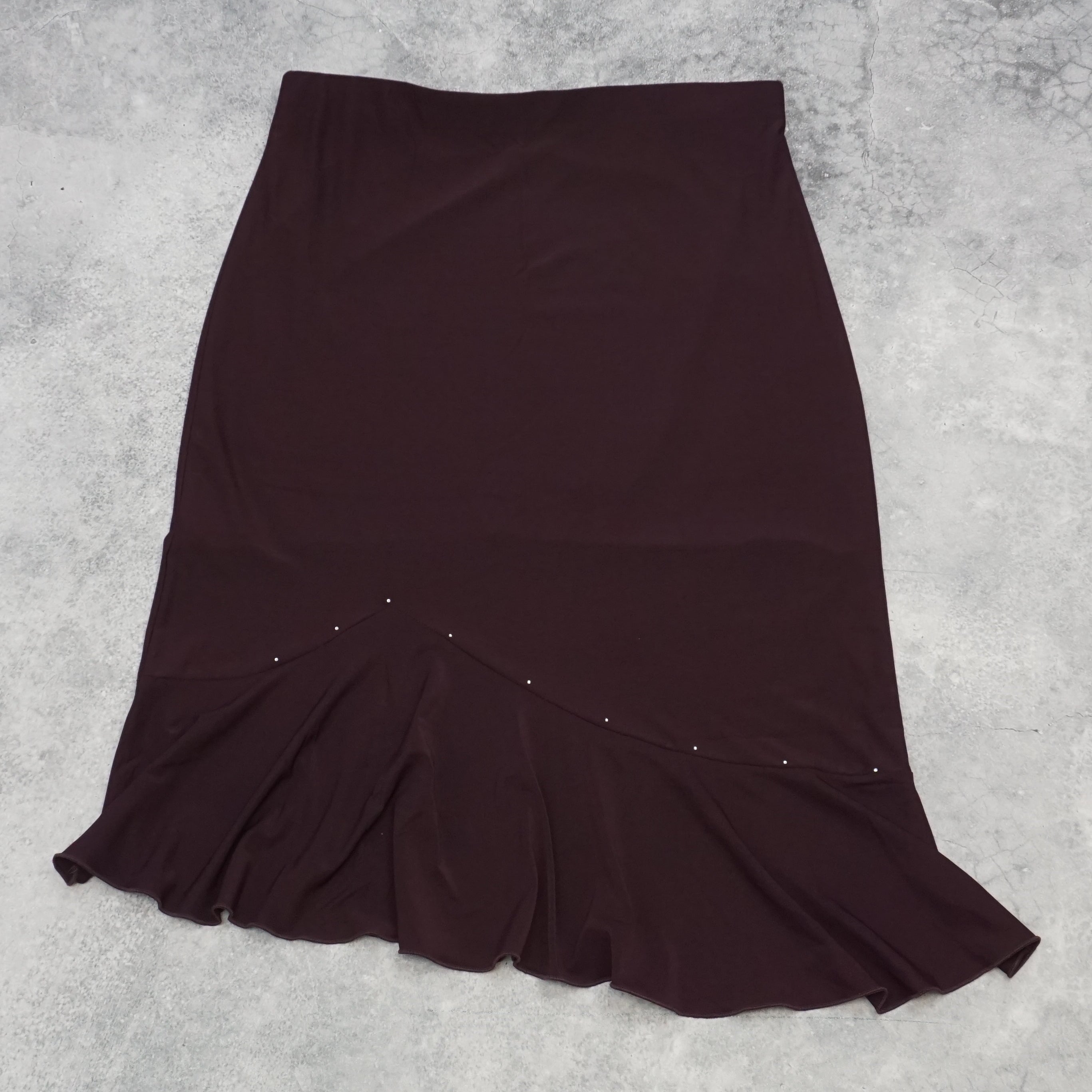 Suji Kim Rhinestone detail Skirt