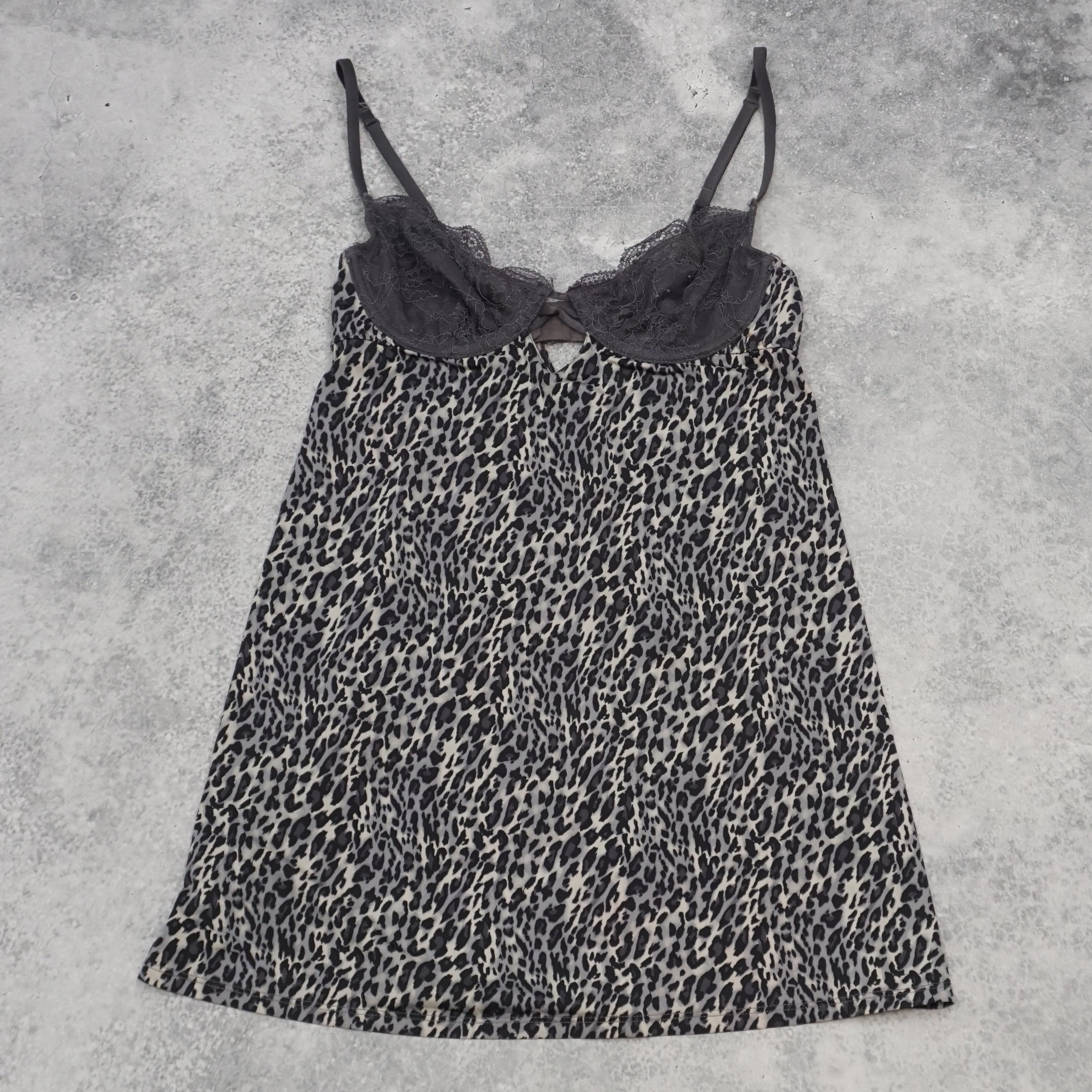 La Senza Leopard Print Lace Cami