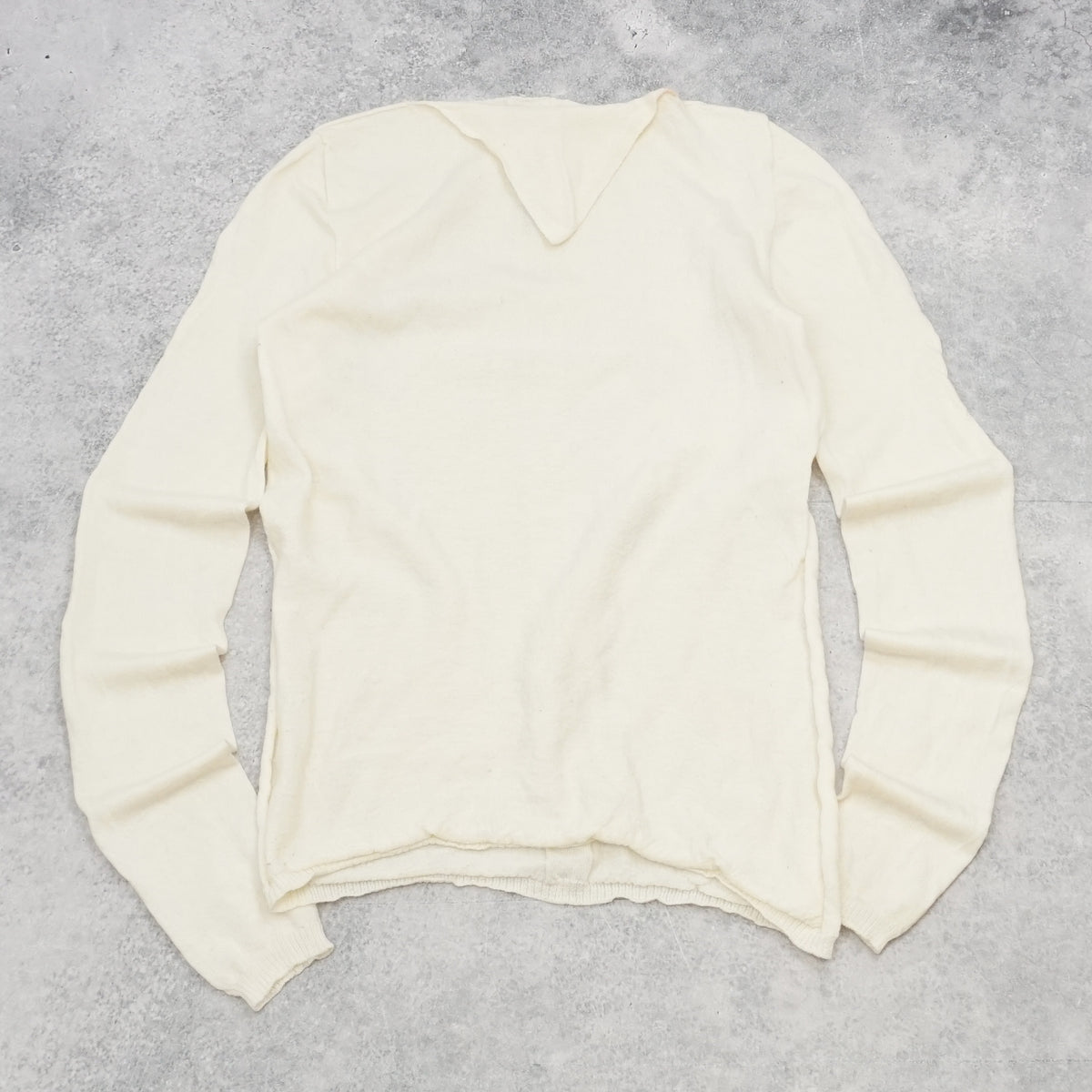 Rick Owens V-Neck Wool Sweater