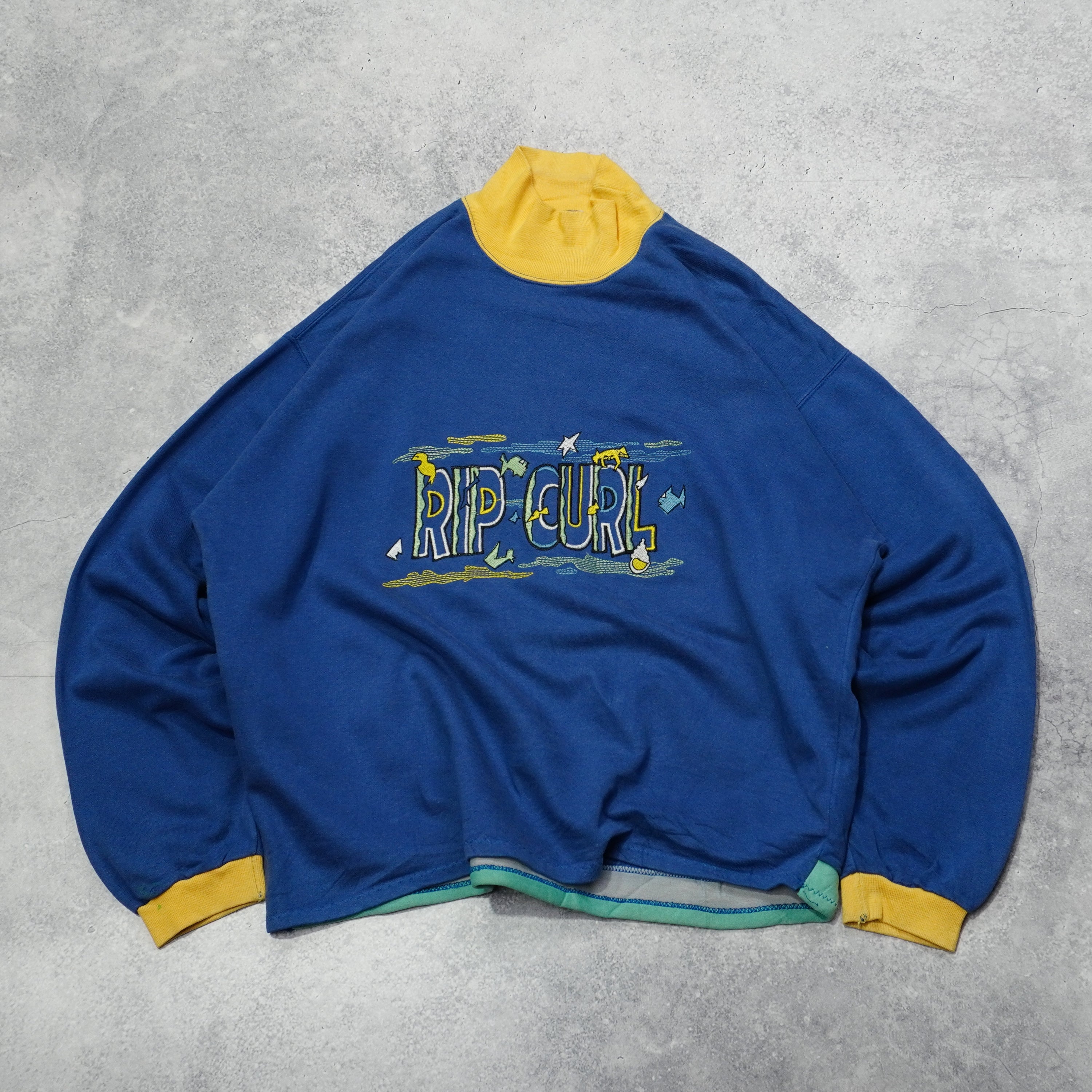 90s Rip Curl Embroidered Sweater