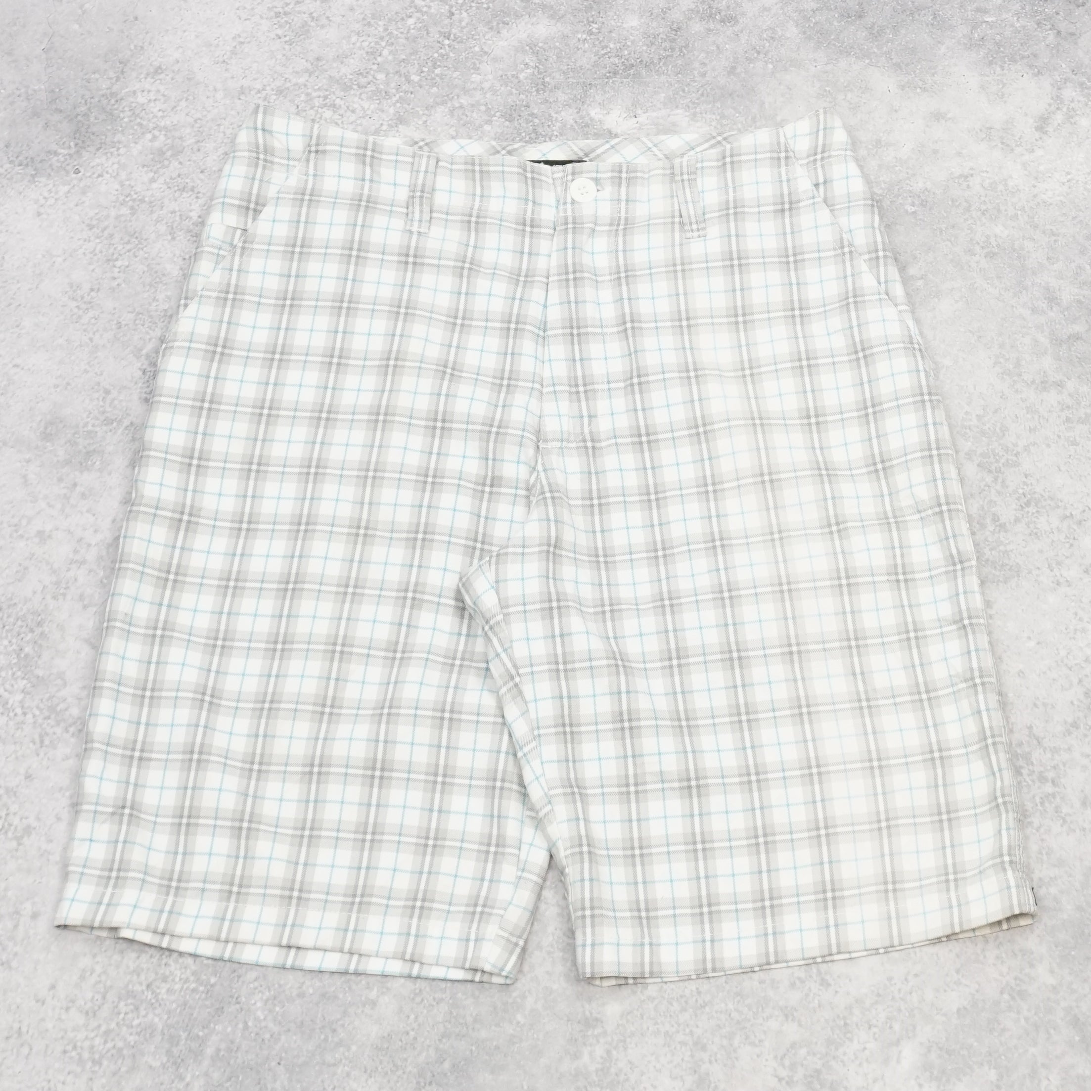2000s Quiksilver Plaid Casual Shorts