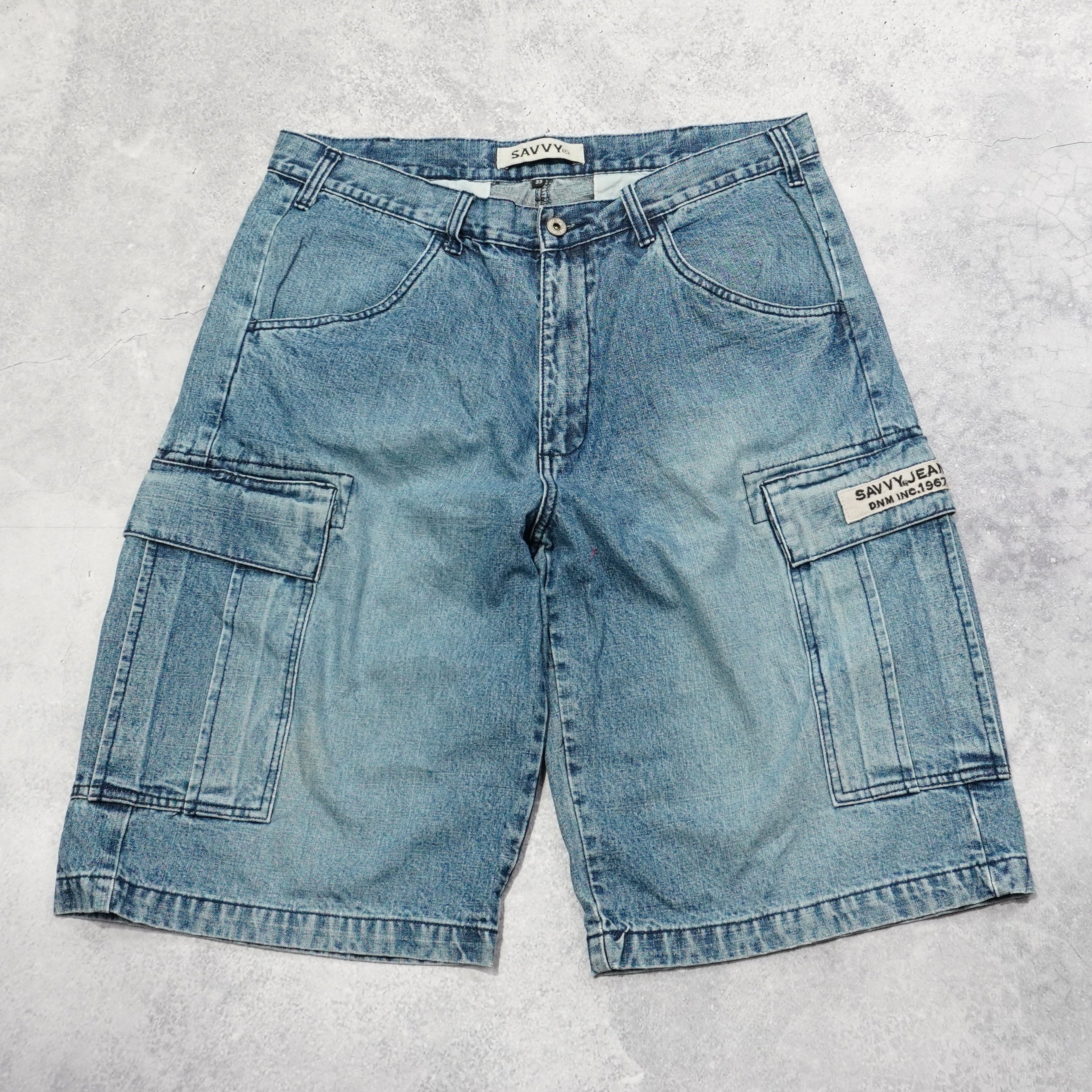 2000s Savvy Cargo Denim Jorts