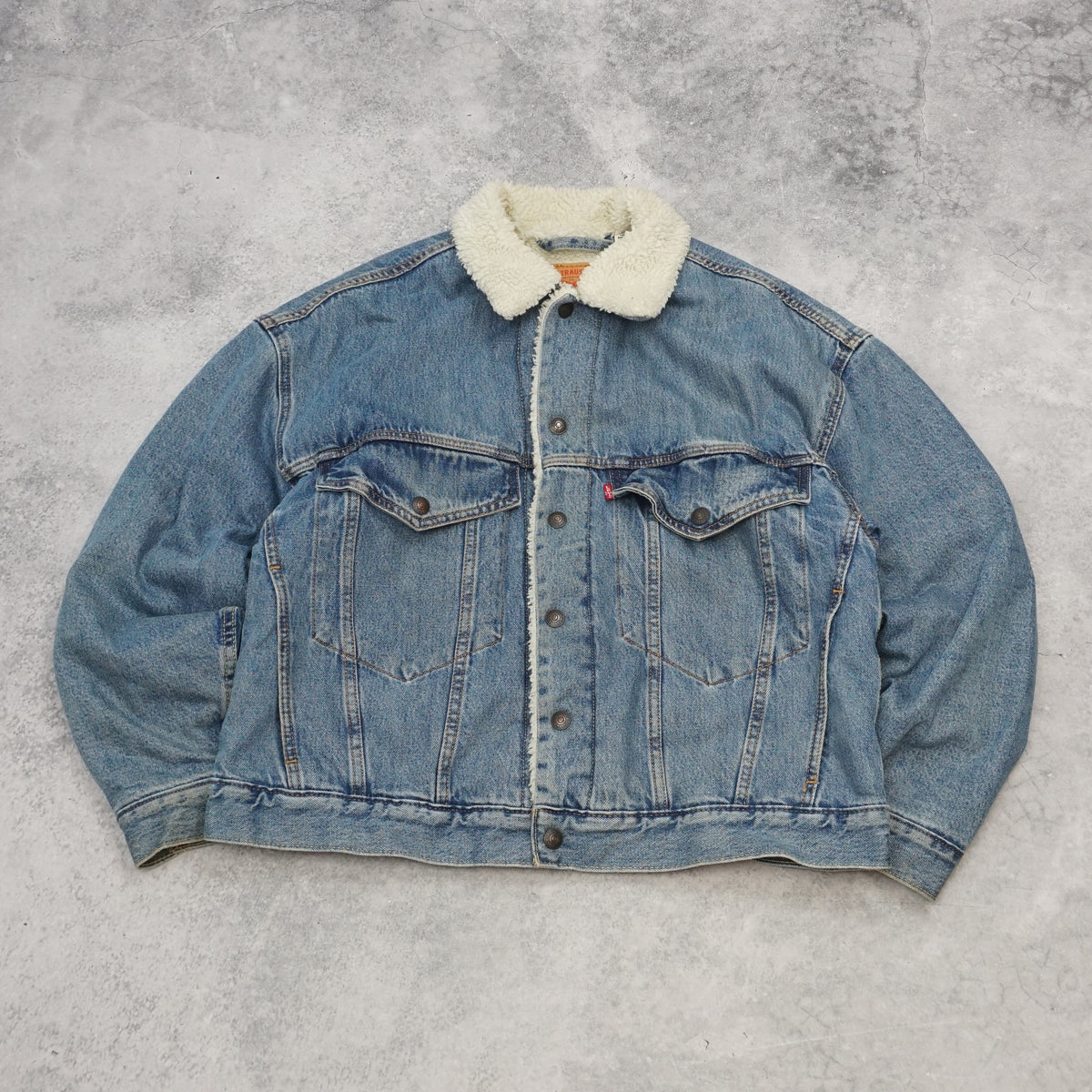 Levi's Sherpa Lined Trucker Denim Jacket