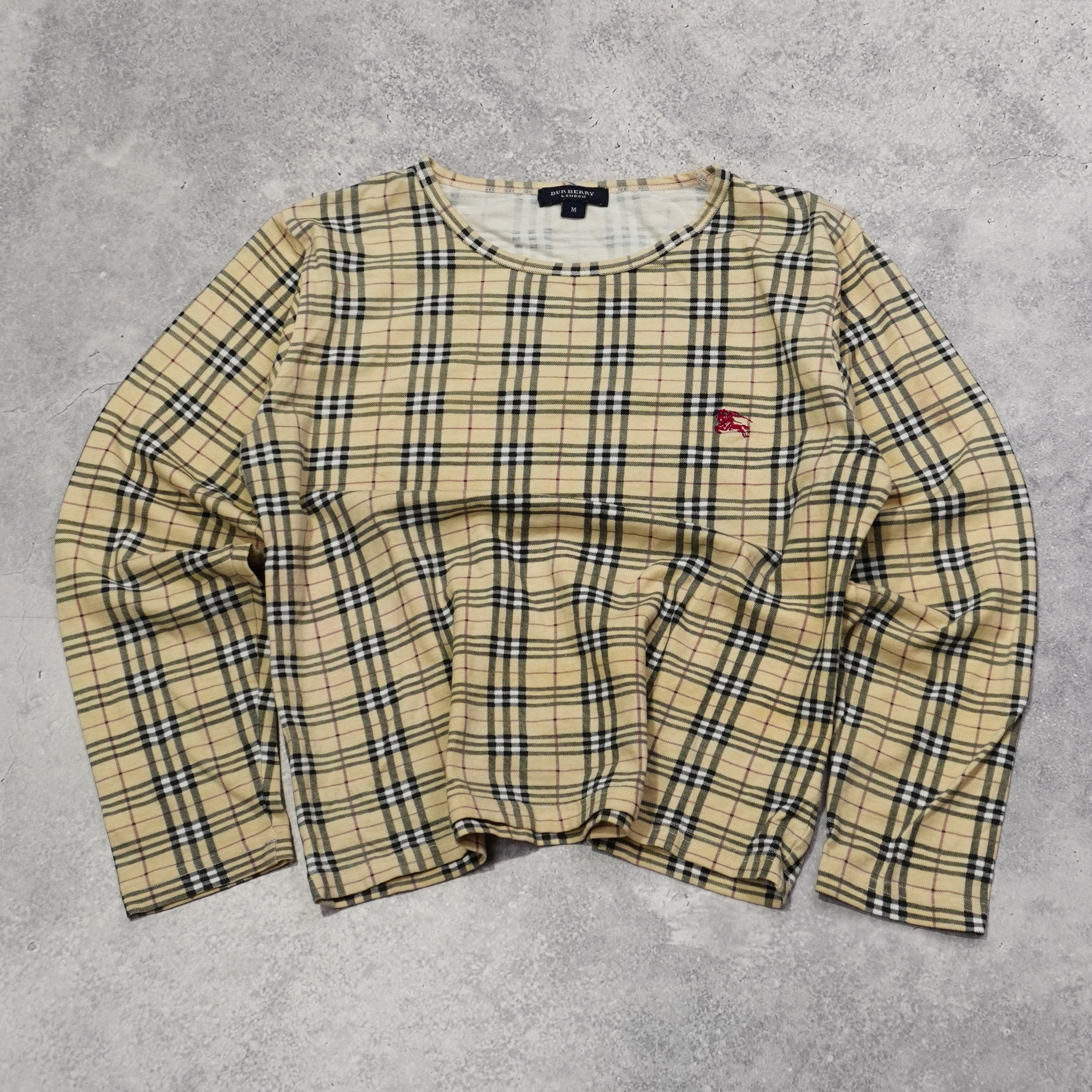 2000s Burberry Nova Check T-Shirt