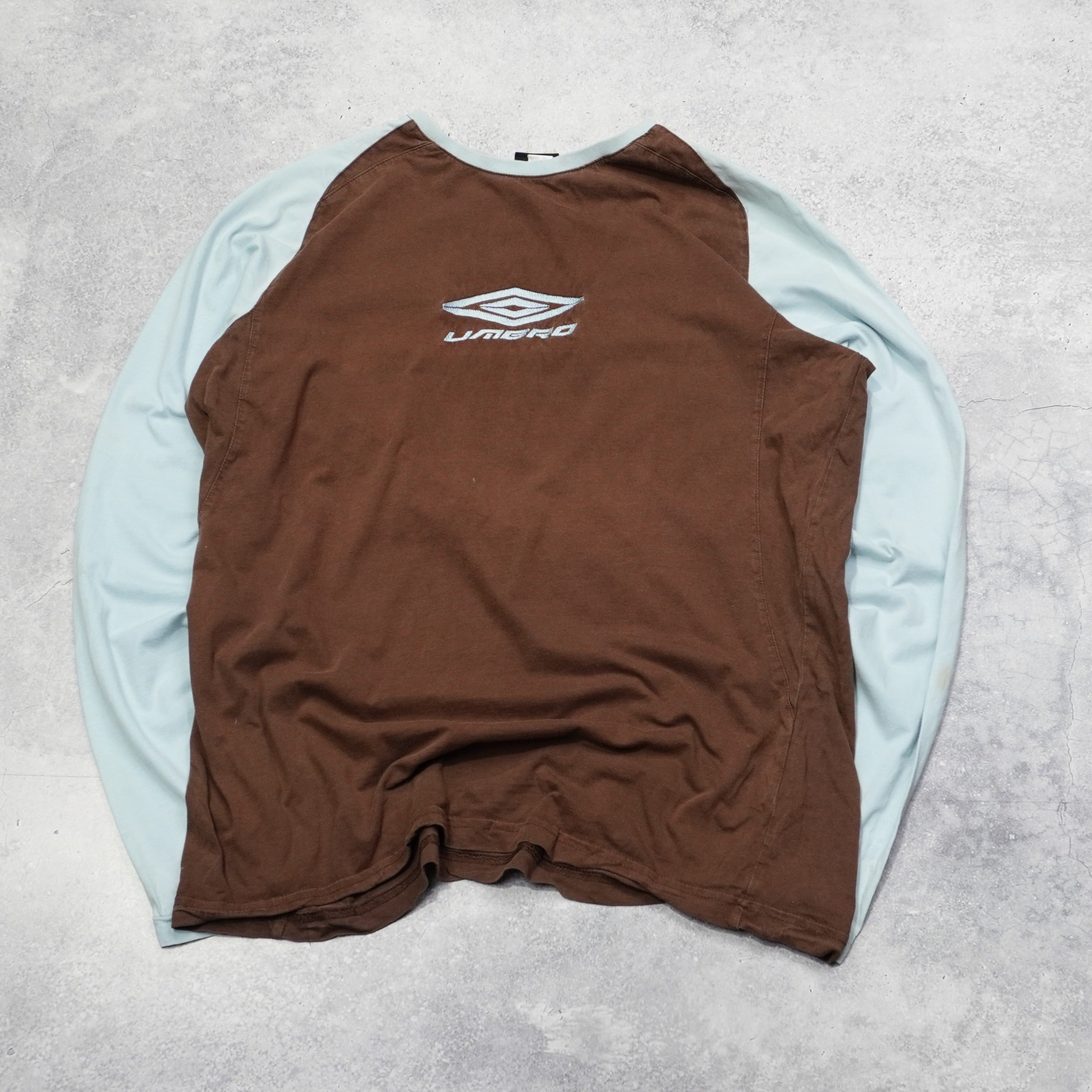 Umbro Long Sleeve Contrast Top