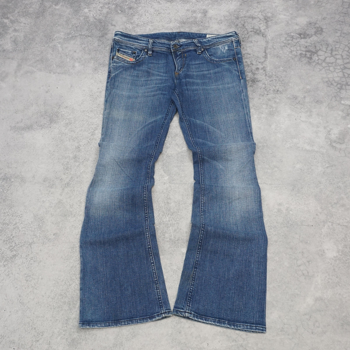2000s Diesel Lowky Bootcut Stretch Jeans