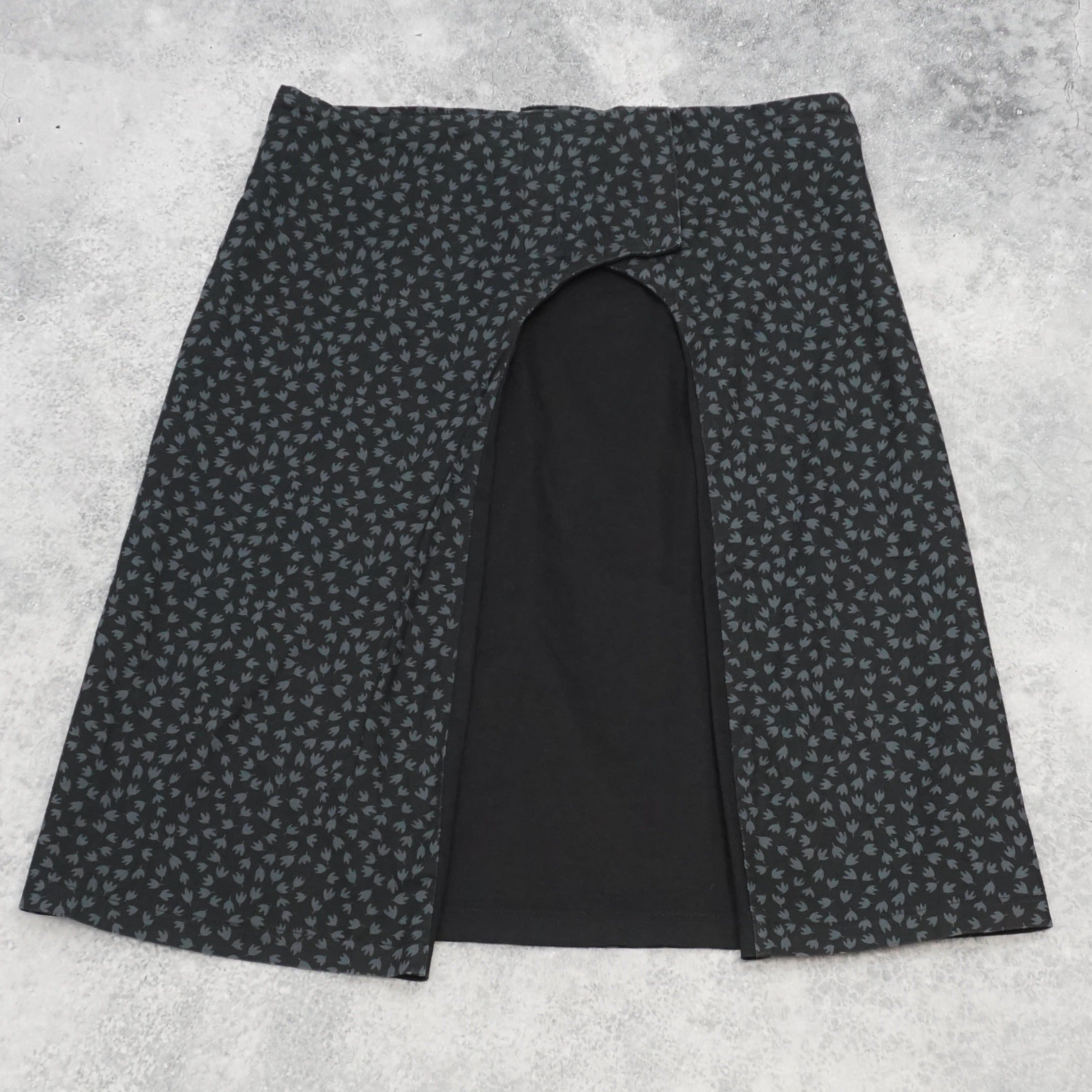Handmade  Floral Print Skirt