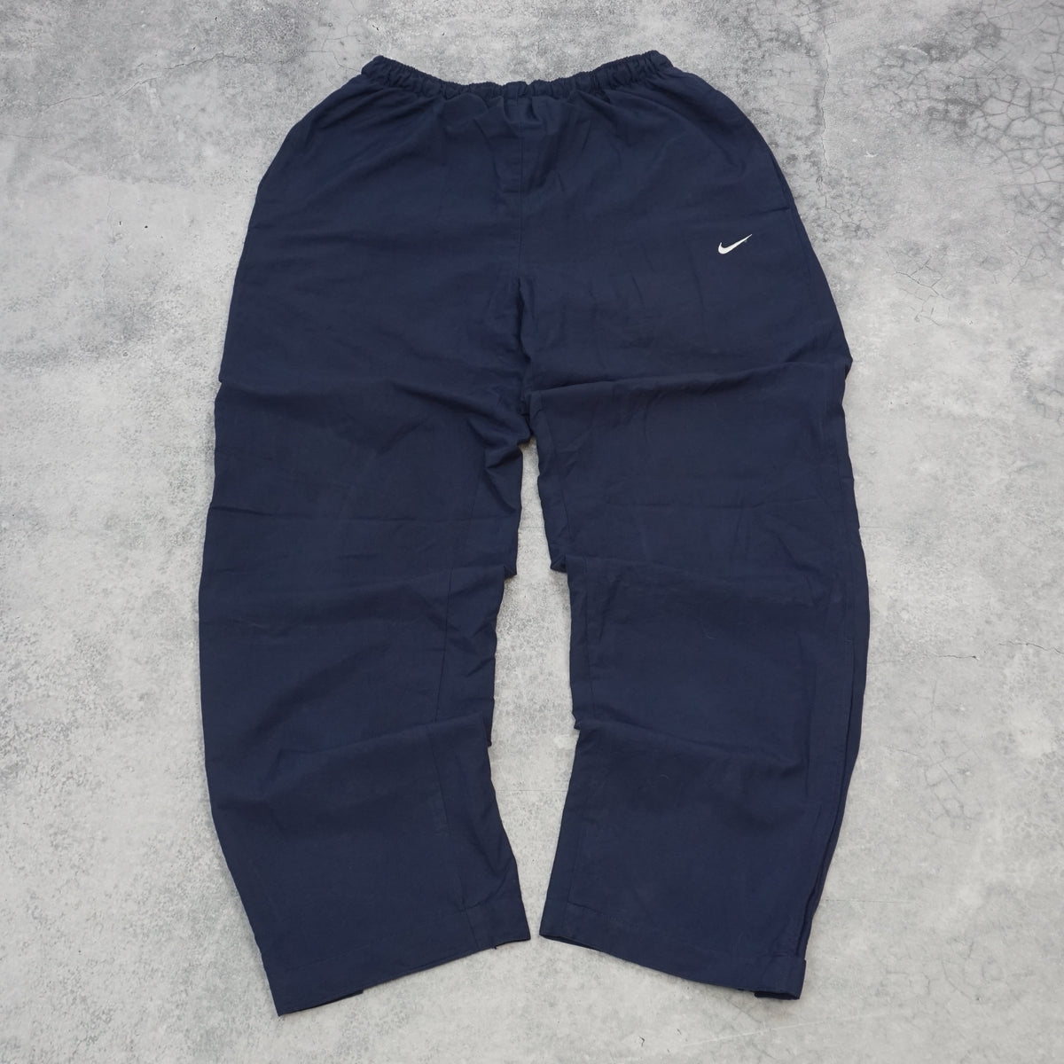 2000s Nike Swoosh Navy Track Pants