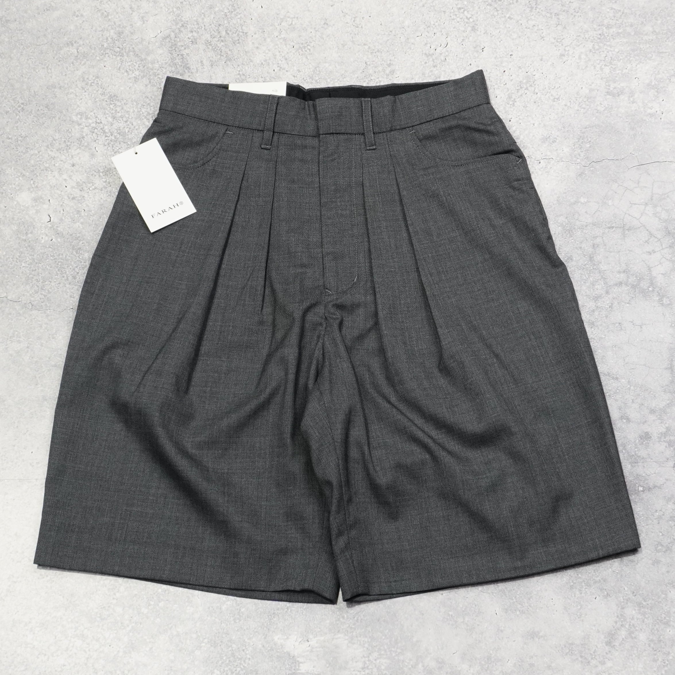 Farah Pleated Shorts