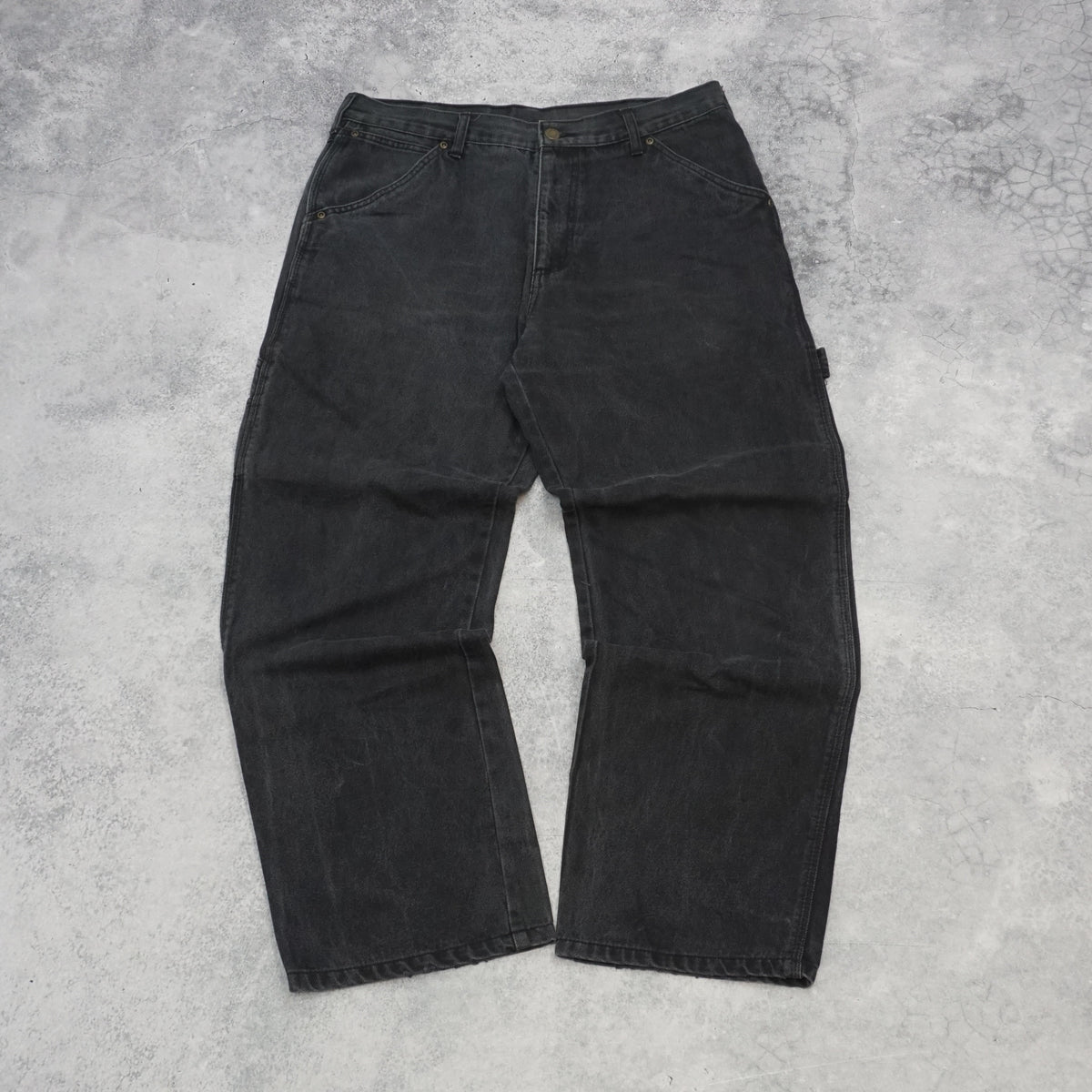 2000s Smith's Workwear Carpenter Faded Jeans