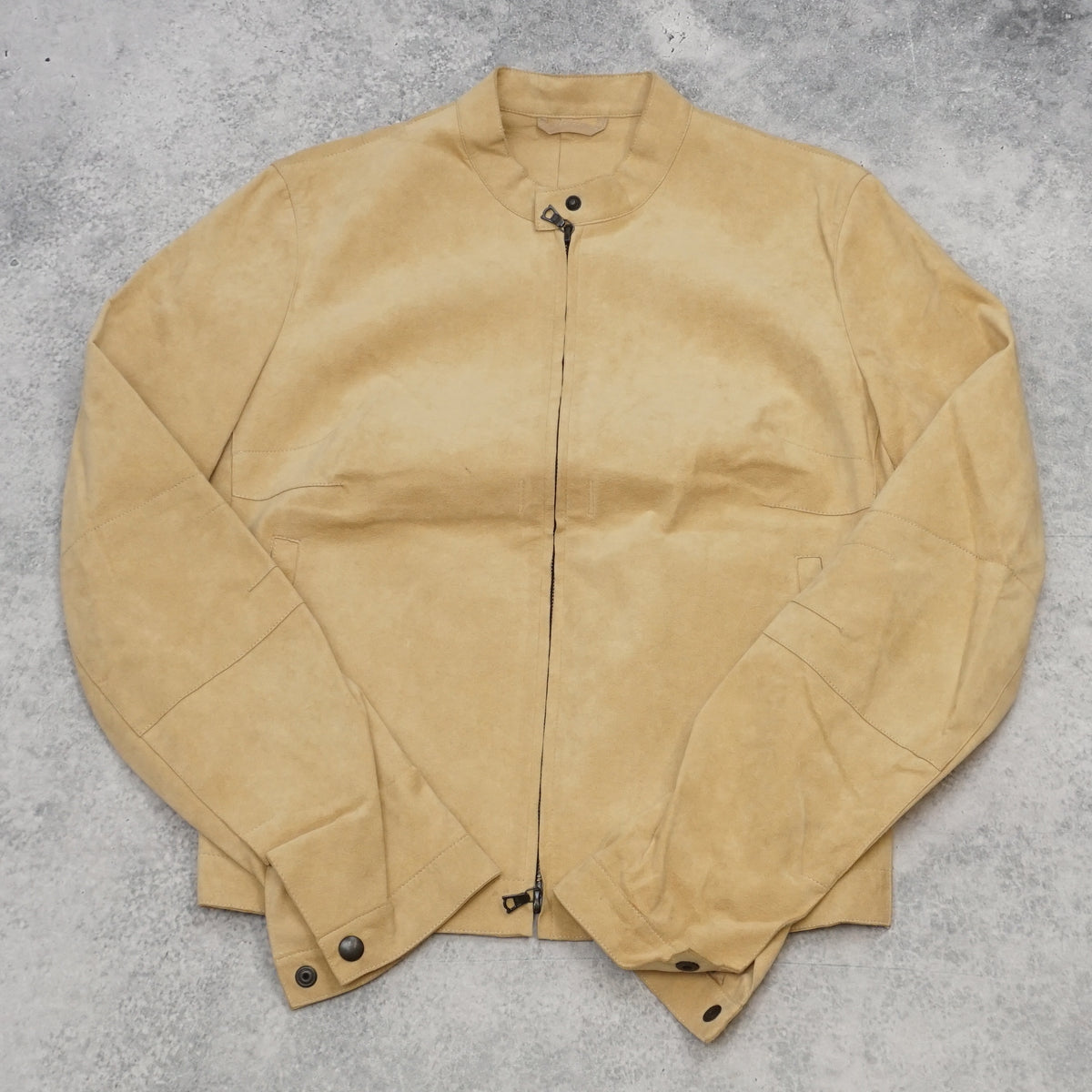 Neil Barrett Faux Suede Minimal Jacket
