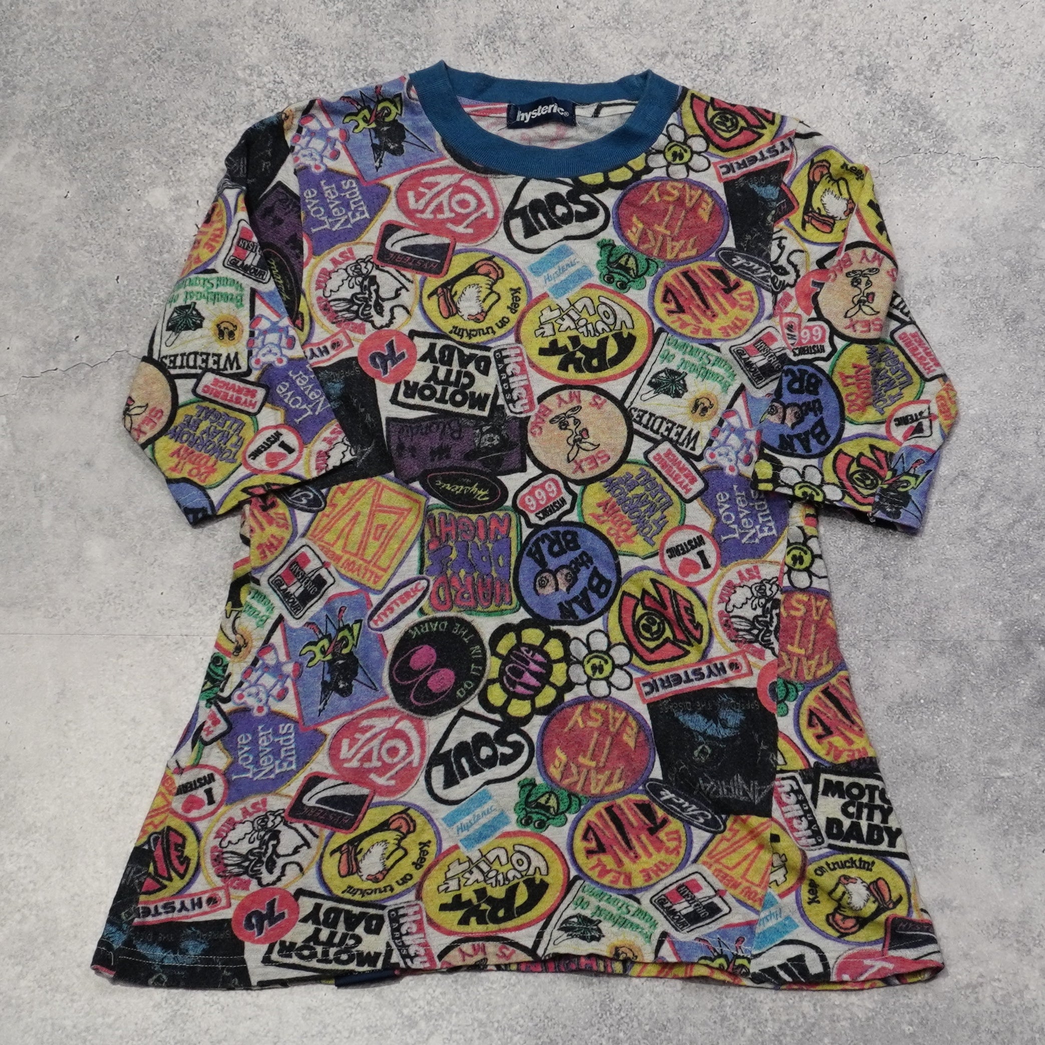 2000s Hysteric Glamour All Over Print T-Shirt