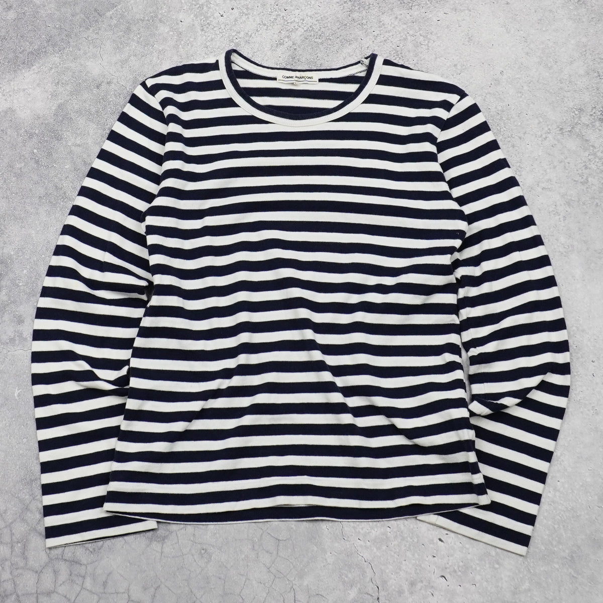 Comme Des Garcons Striped Long Sleeve T-Shirt