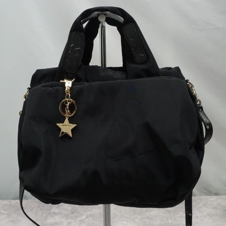2000s See By Chloé Star Charm Nylon Handbag