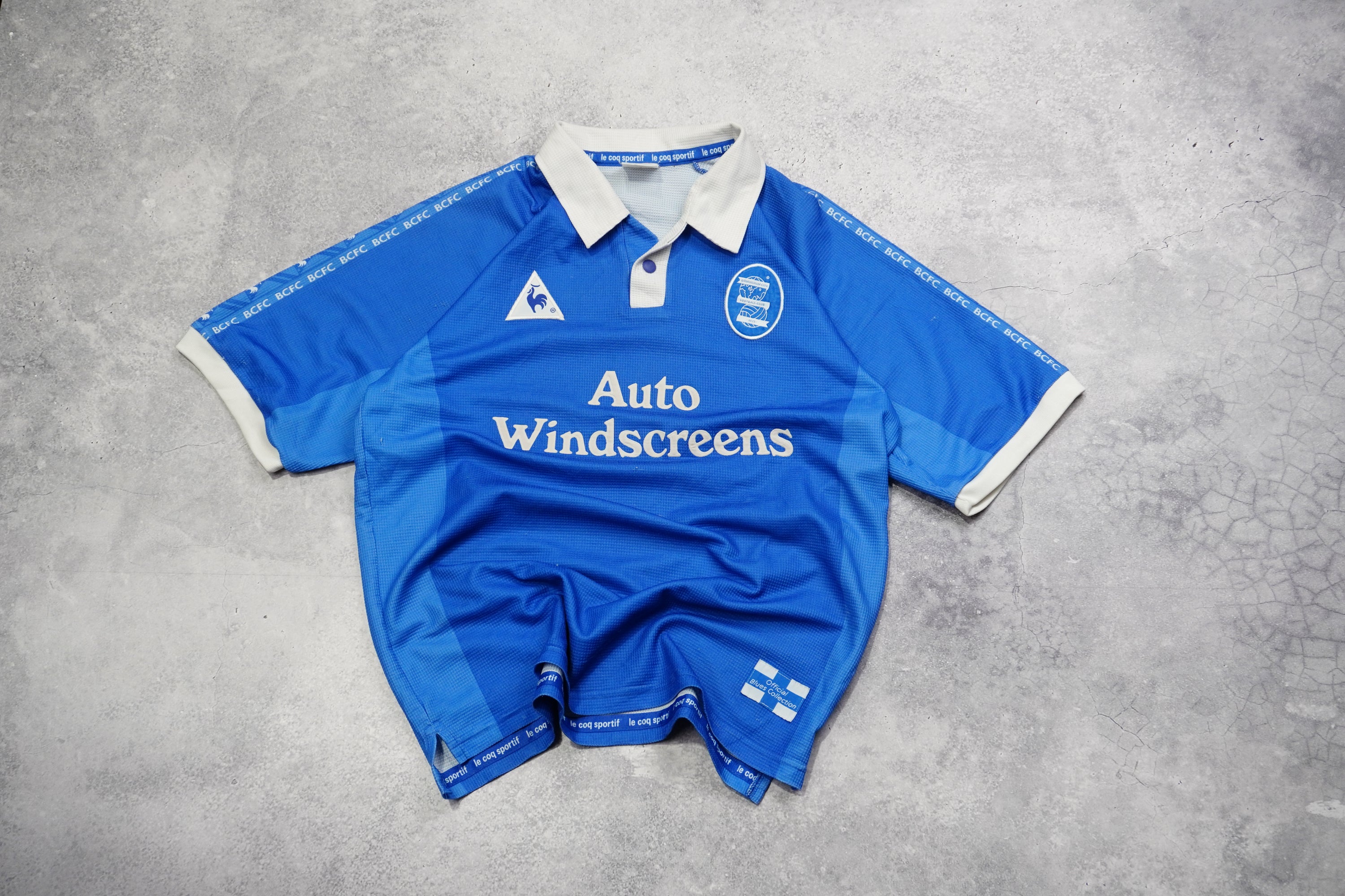 90s Le Coq Sportif Birmingham City FC Jersey