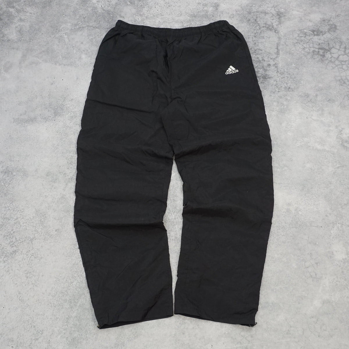 2000s Adidas Embroidered Nylon Track Pants