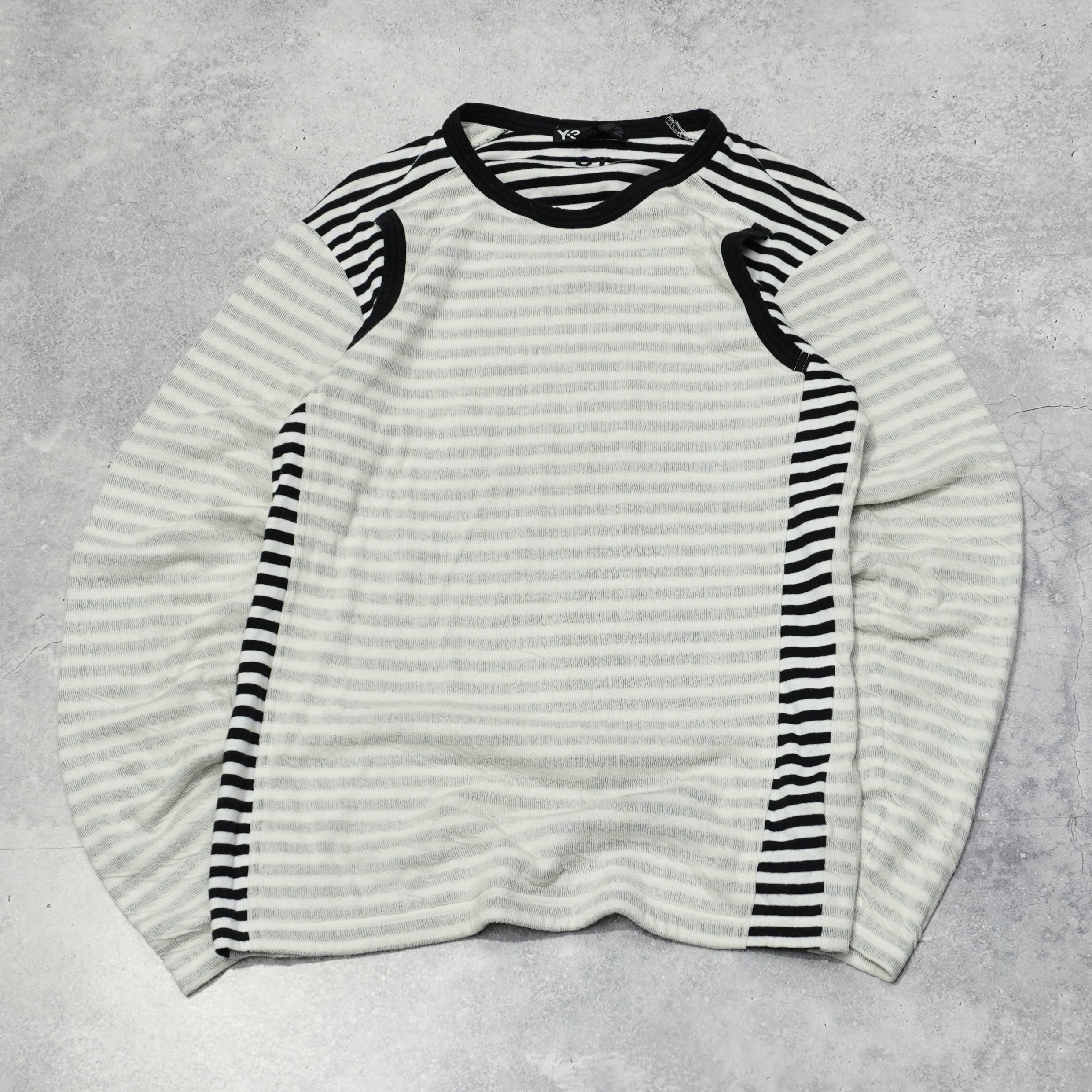 2000s Y-3 Striped Sweater