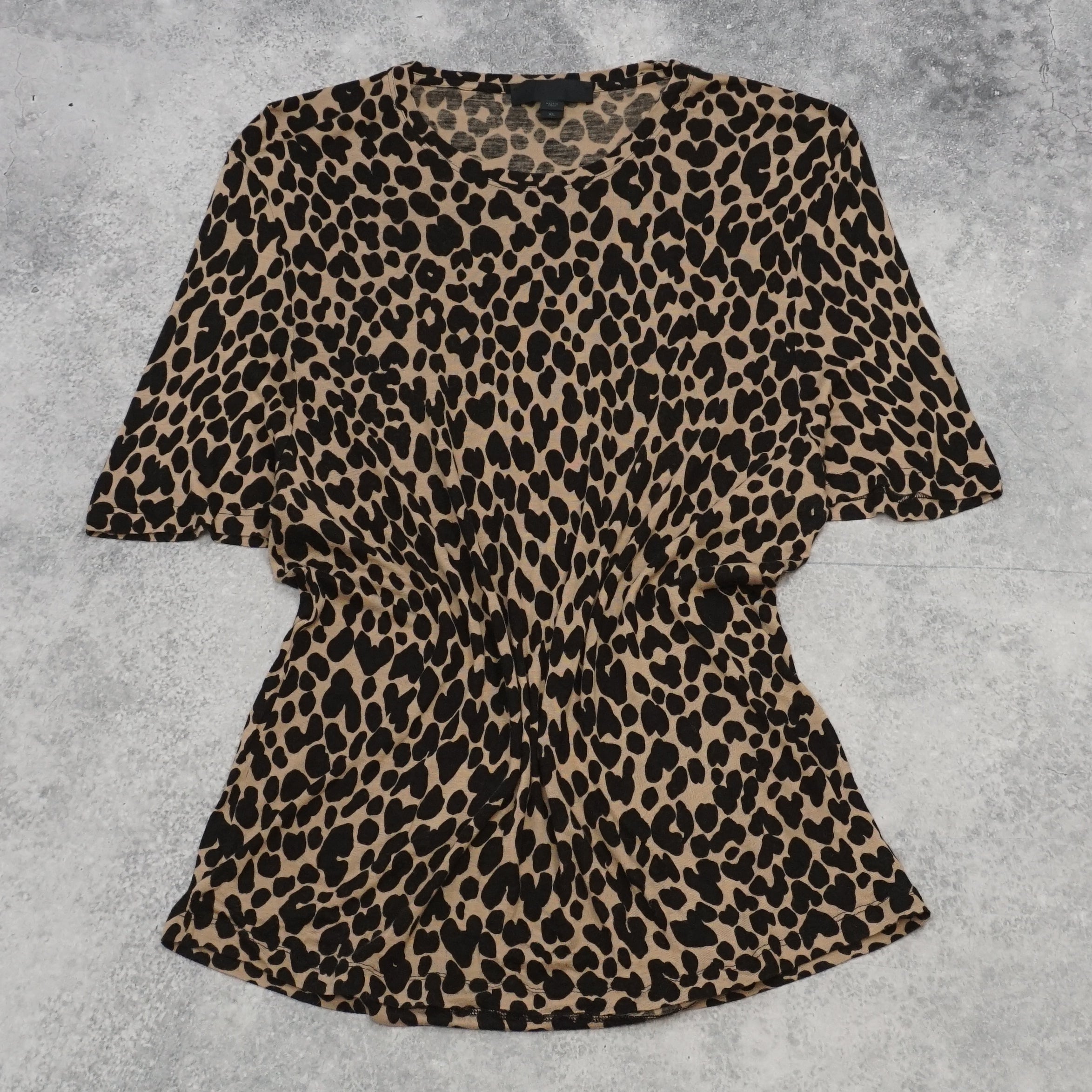 Burberry Leopard Print Top