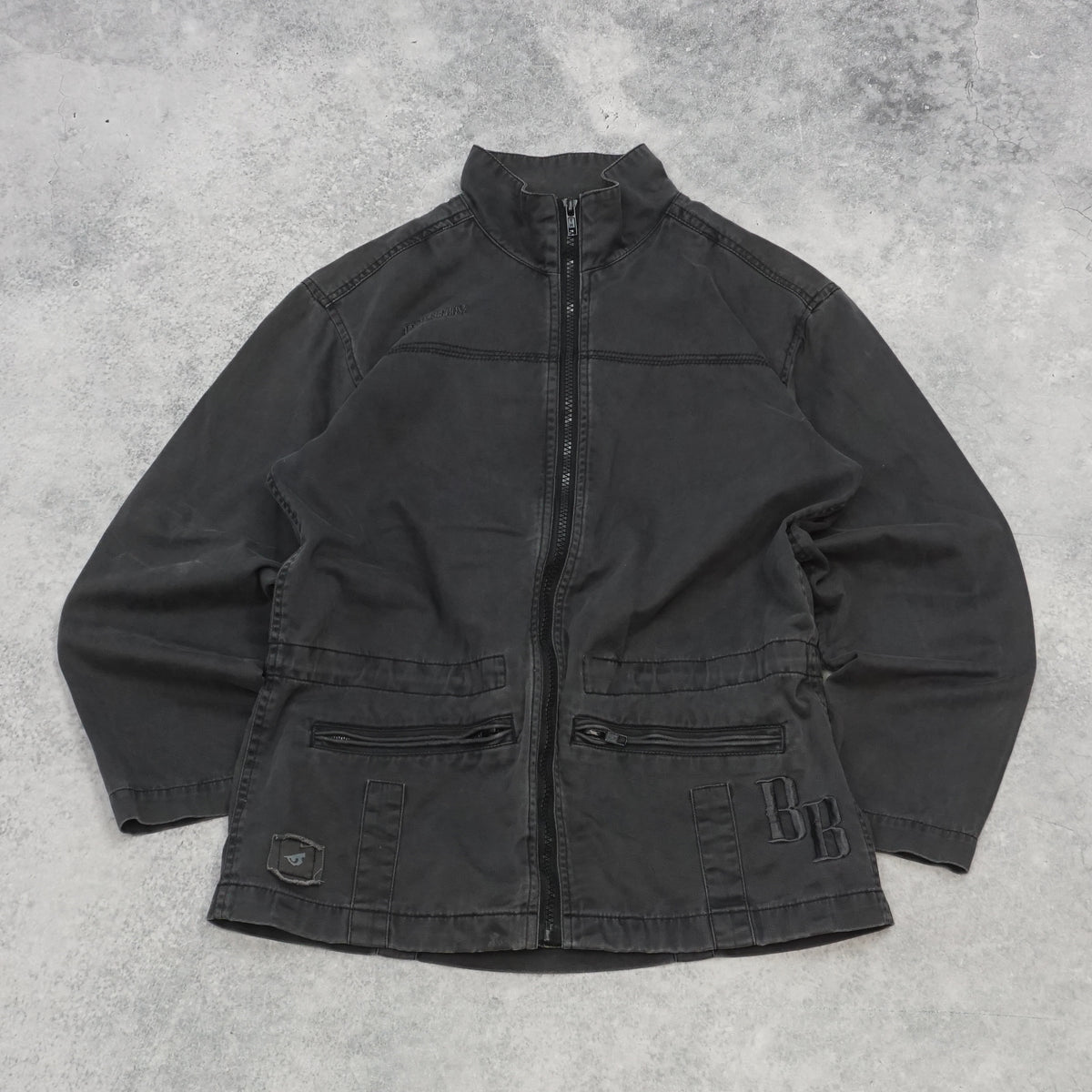2000s Bad Boy Graphic Zip Up Jacket