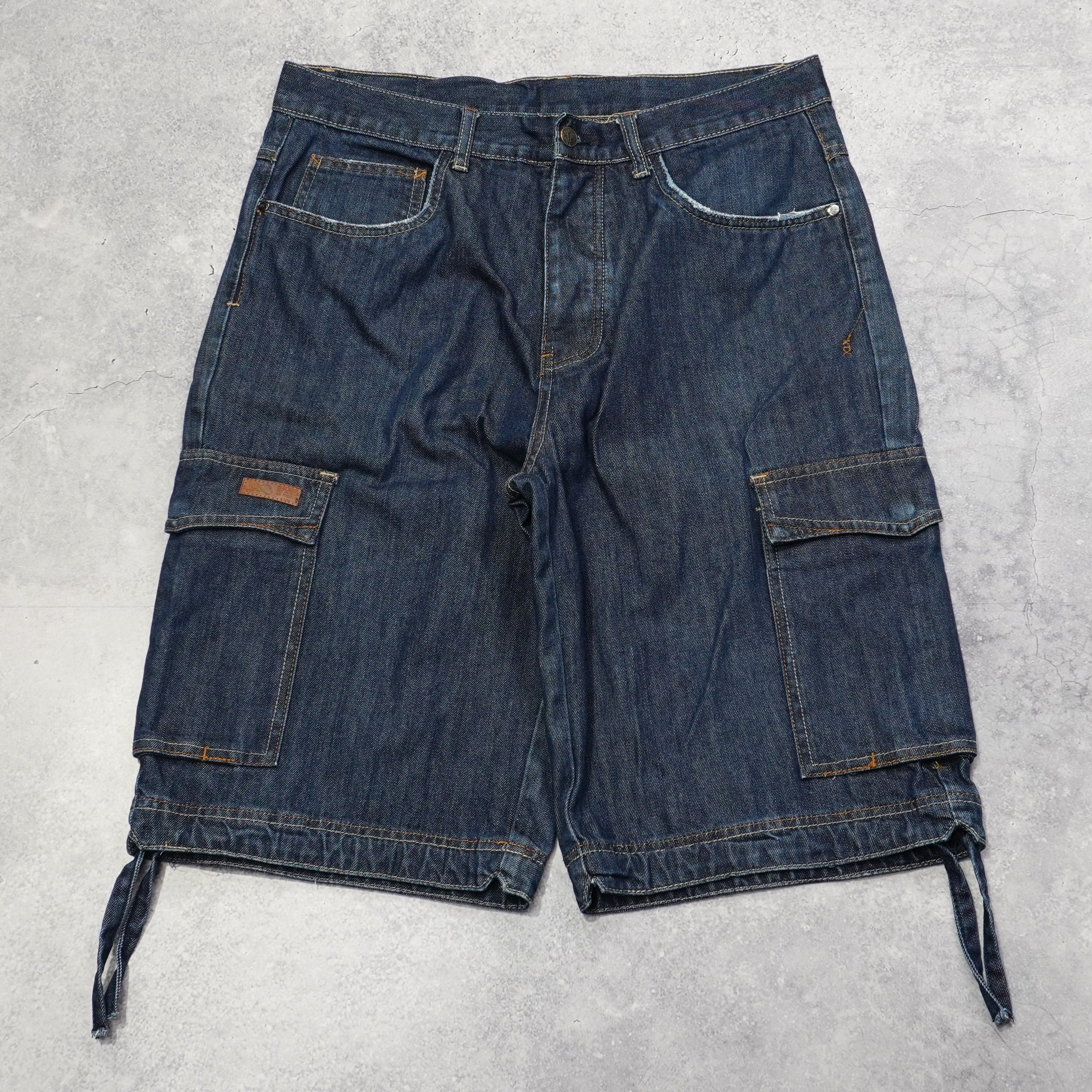 2000s Denim Cargo Shorts