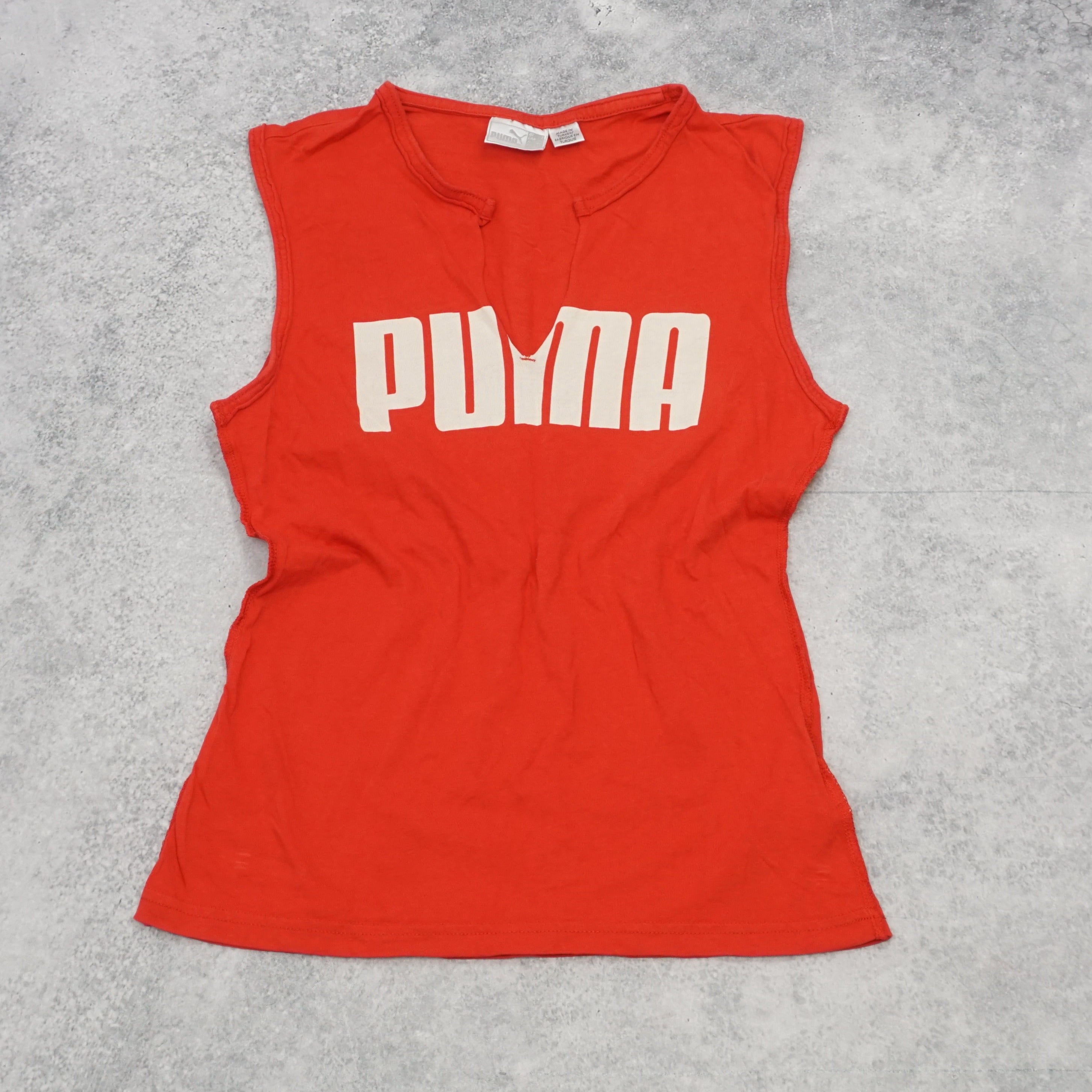 2000s Puma Sleeveless Vest Top