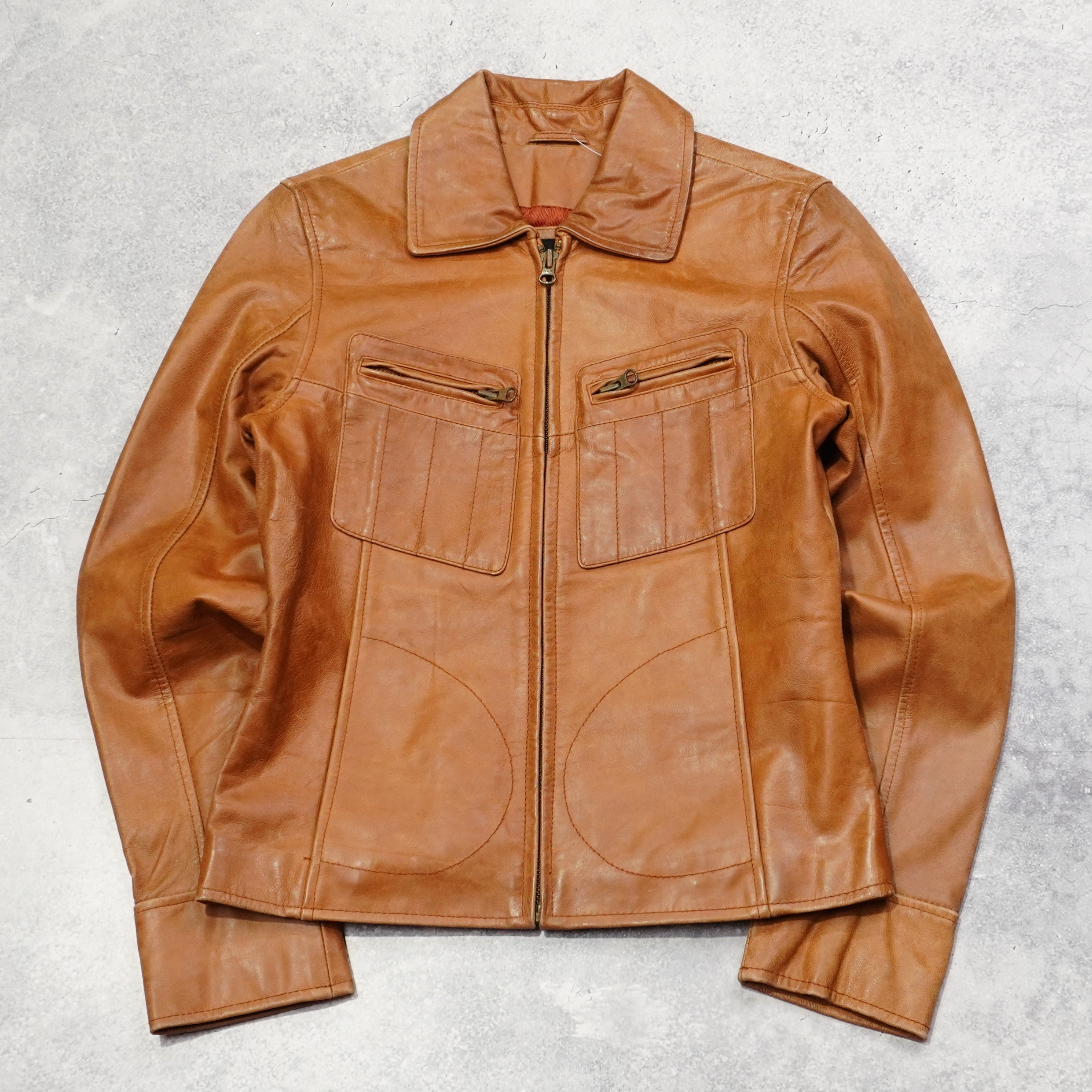 90s Arpaule Leather Jacket