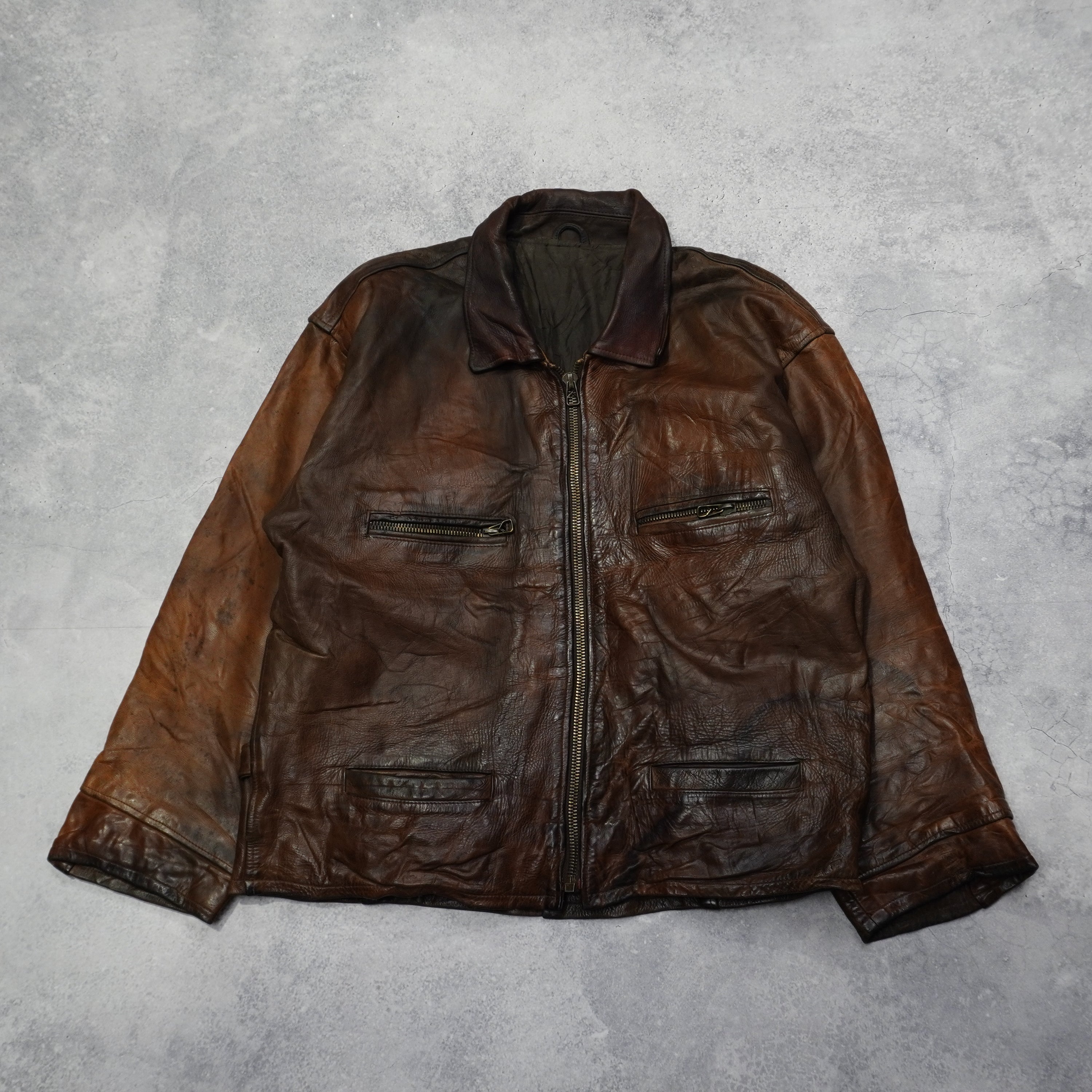 90s Mac Douglas Leather Jacket