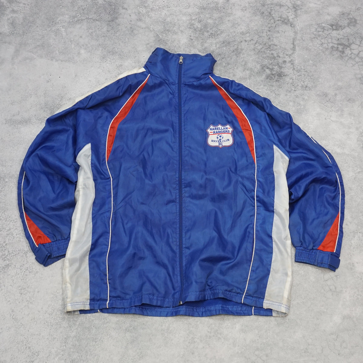 2000s Dixon Sports Narellan Rangers Soccer Windbreaker