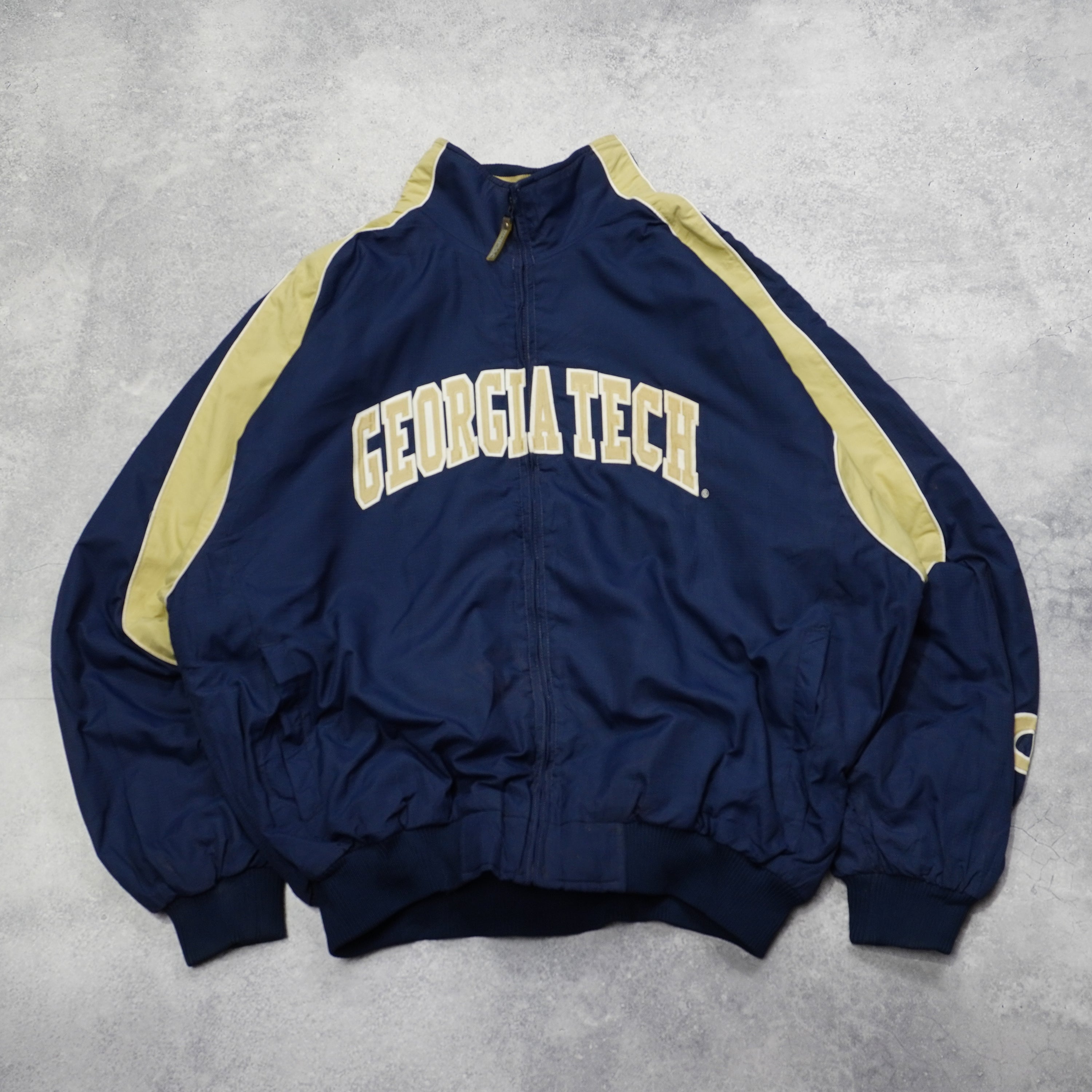 2000s Majestic Georgia Tech Zip Up