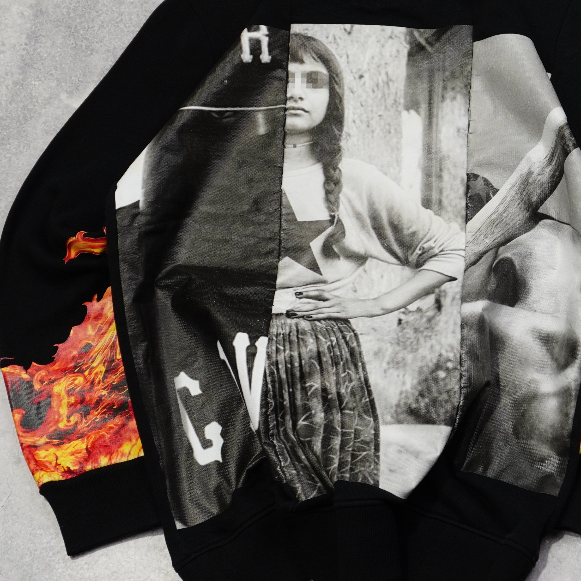 Givenchy Graphic Flame Crewneck
