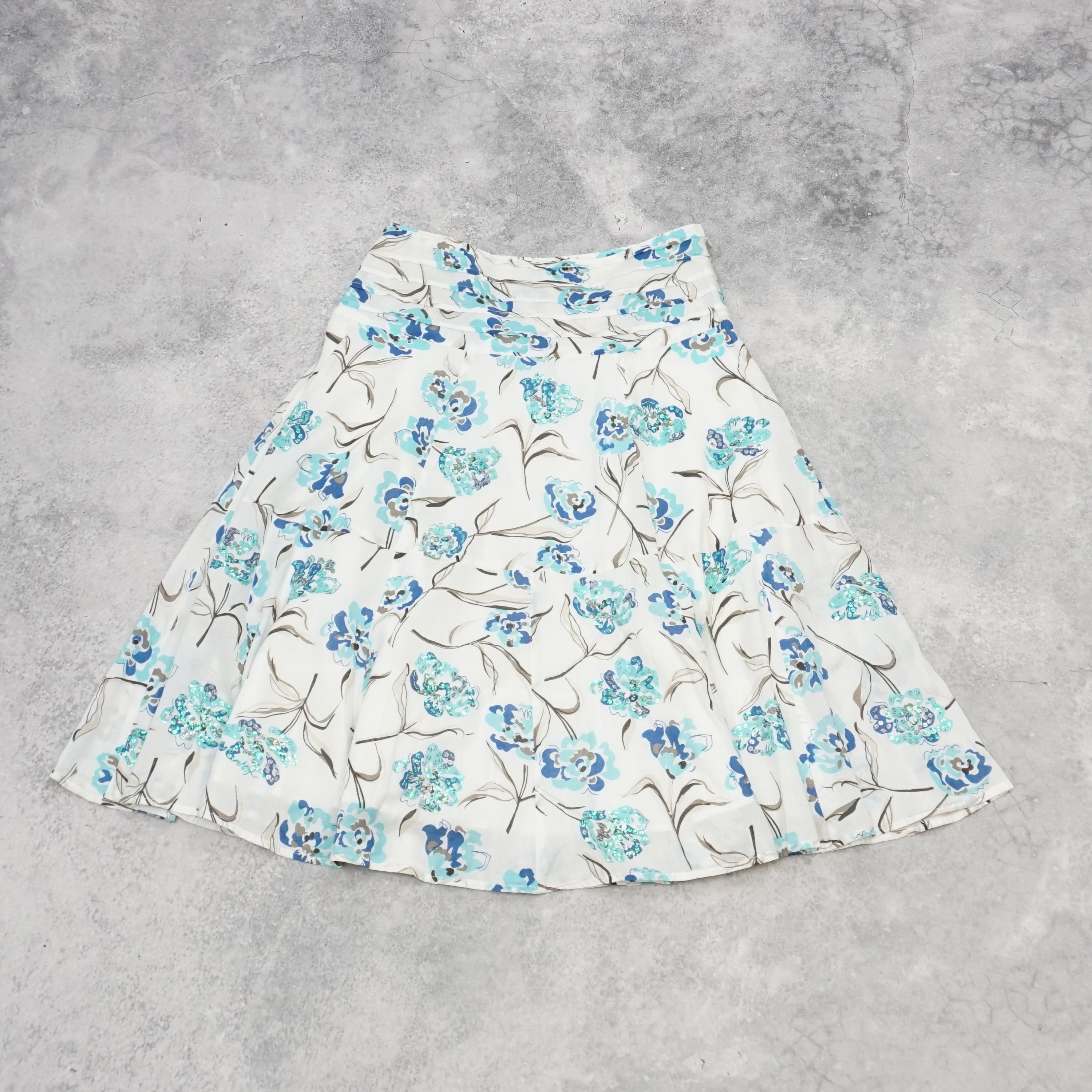 Jacquie Floral Print Skirt