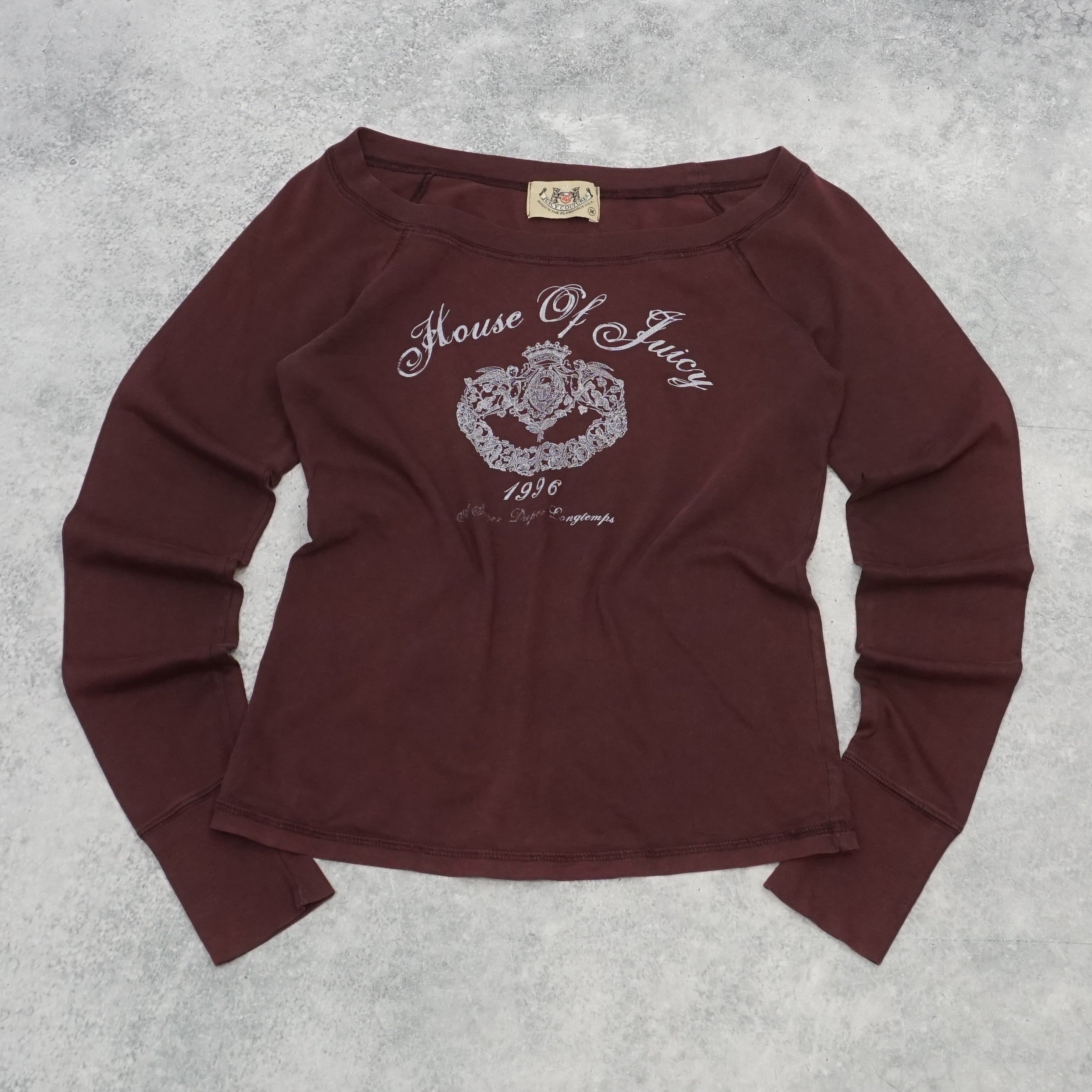 2000s Juicy Couture Top Long Sleeve