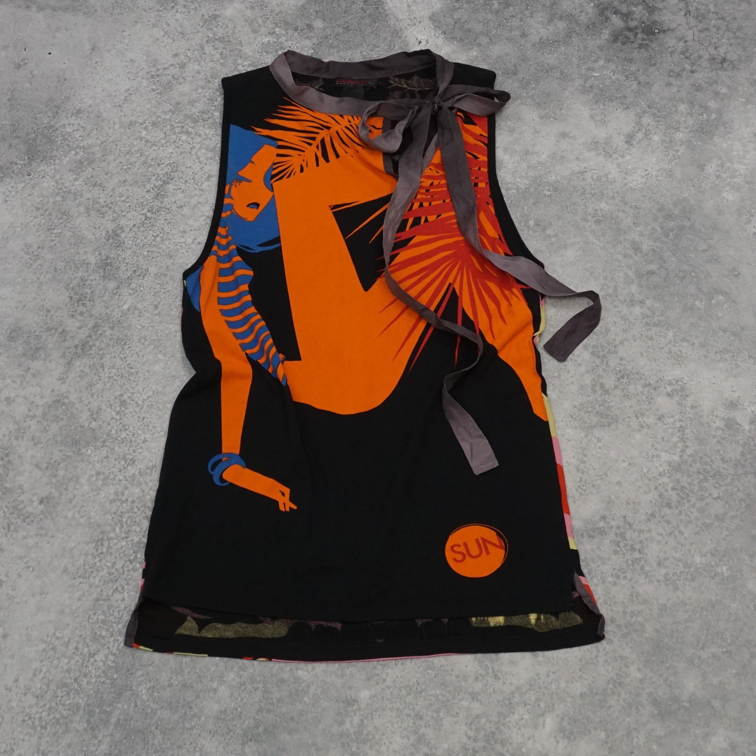 90s Custo Graphic Top