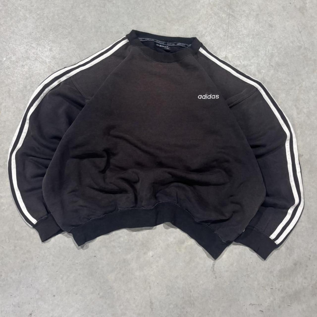 90s Adidas Oversized Crewneck Crewneck