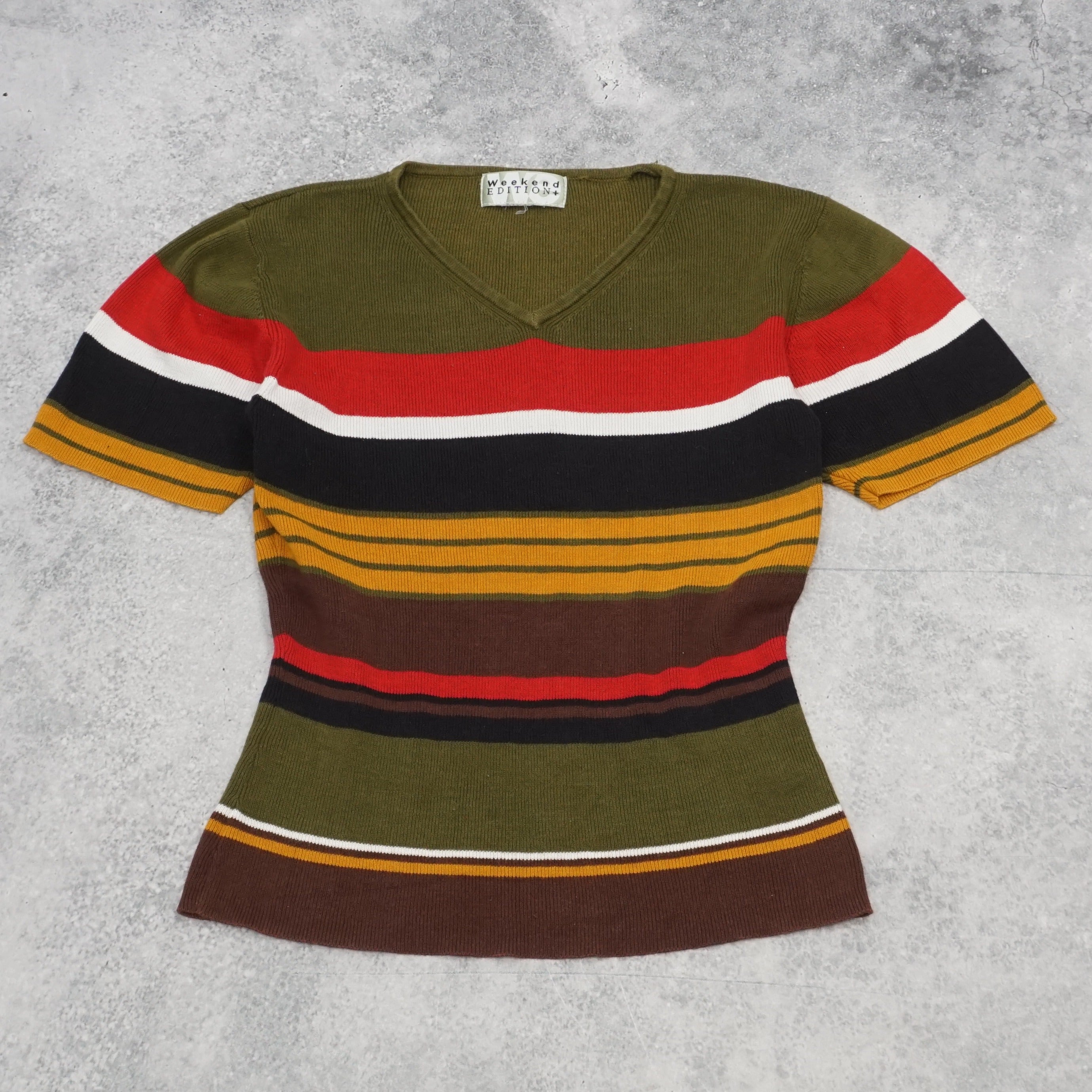 Weekend Edition Striped Top