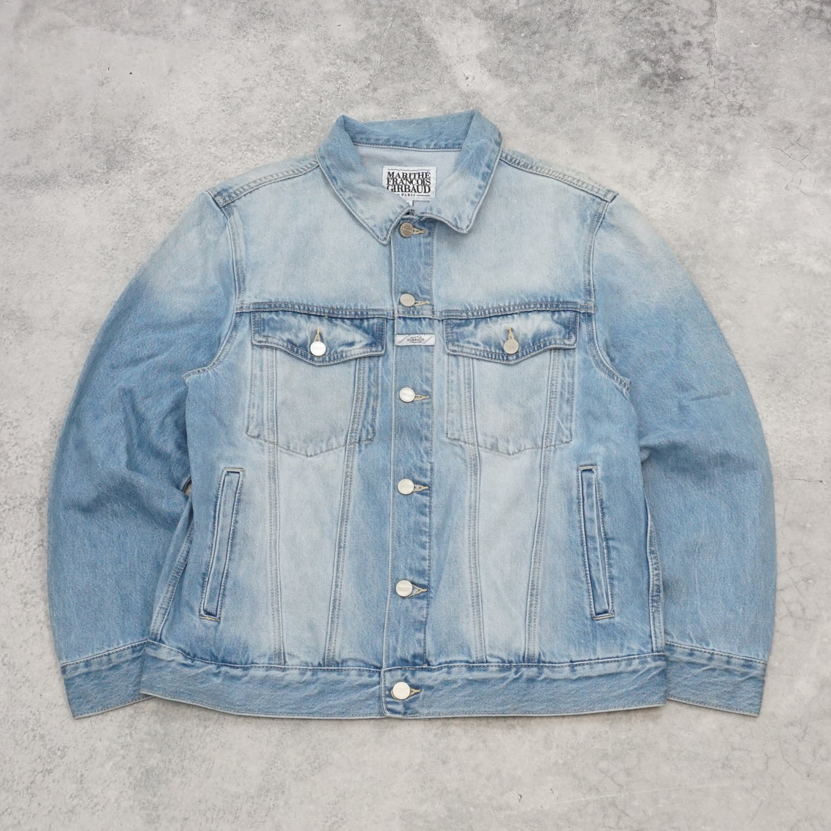 Marithe Francois Girbaud Light Wash Denim Jacket
