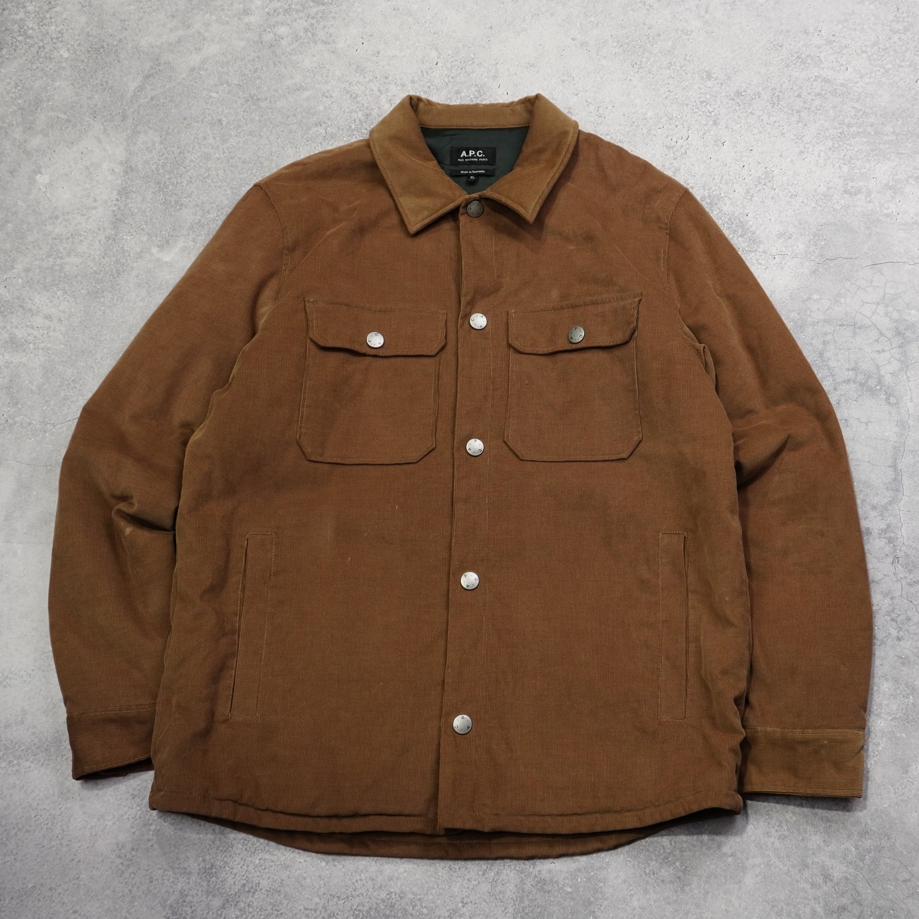 2000s A.P.C. Corduroy Button Up