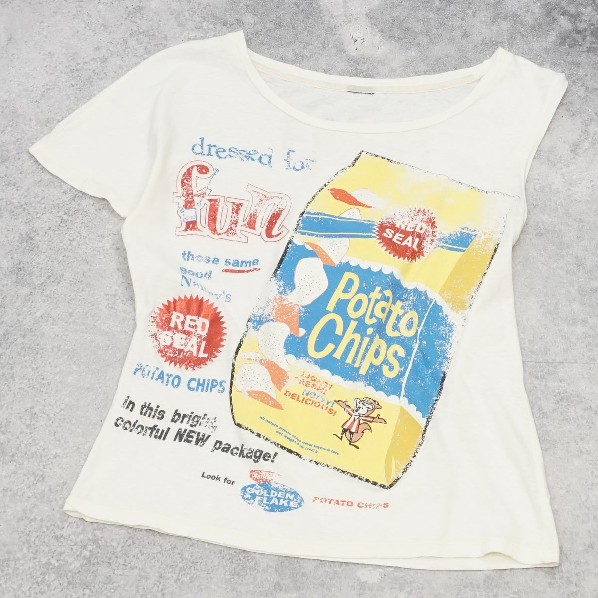 Hybrid Potato Chips Graphic T-Shirt