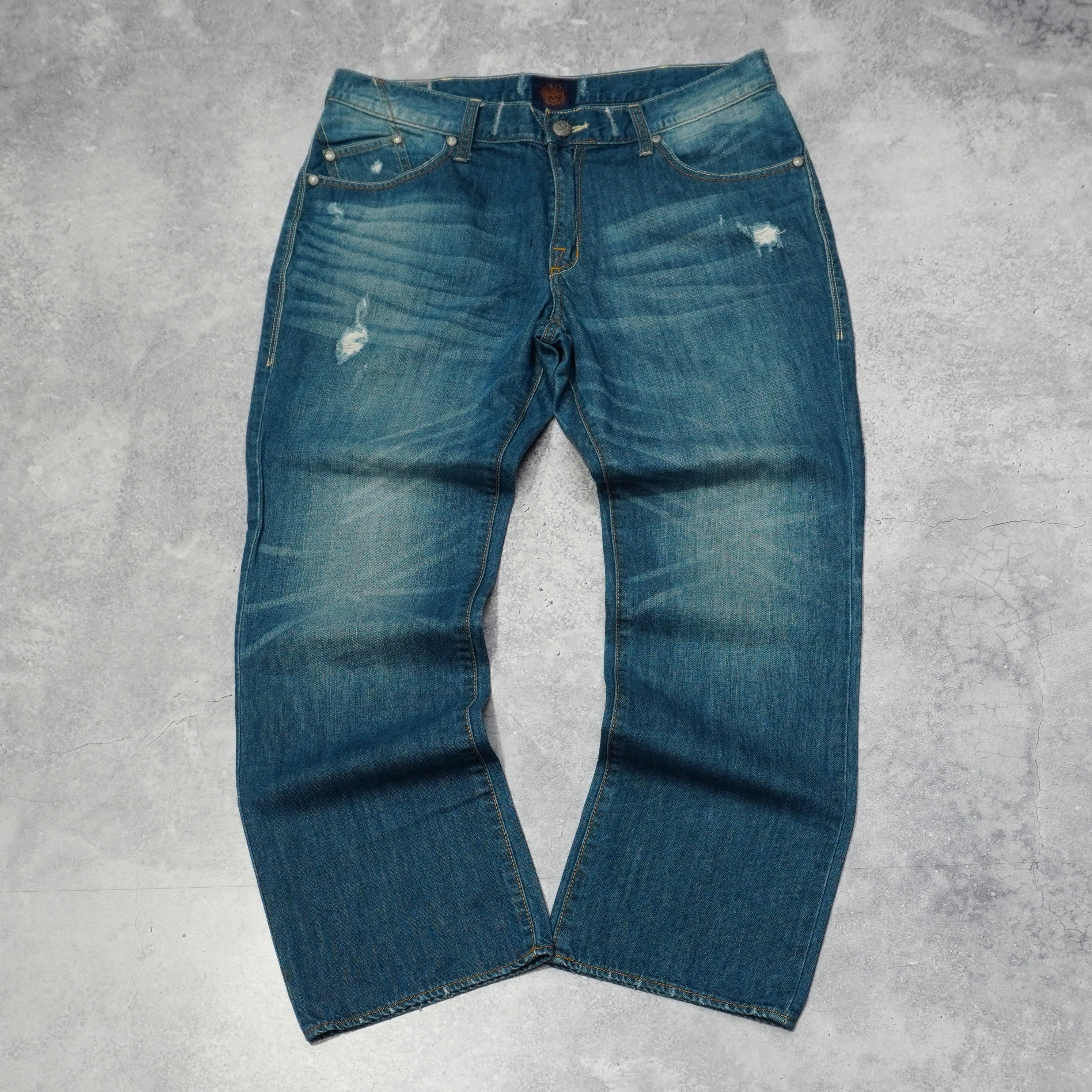 2000s Rock & Republic Distressed Denim Jeans
