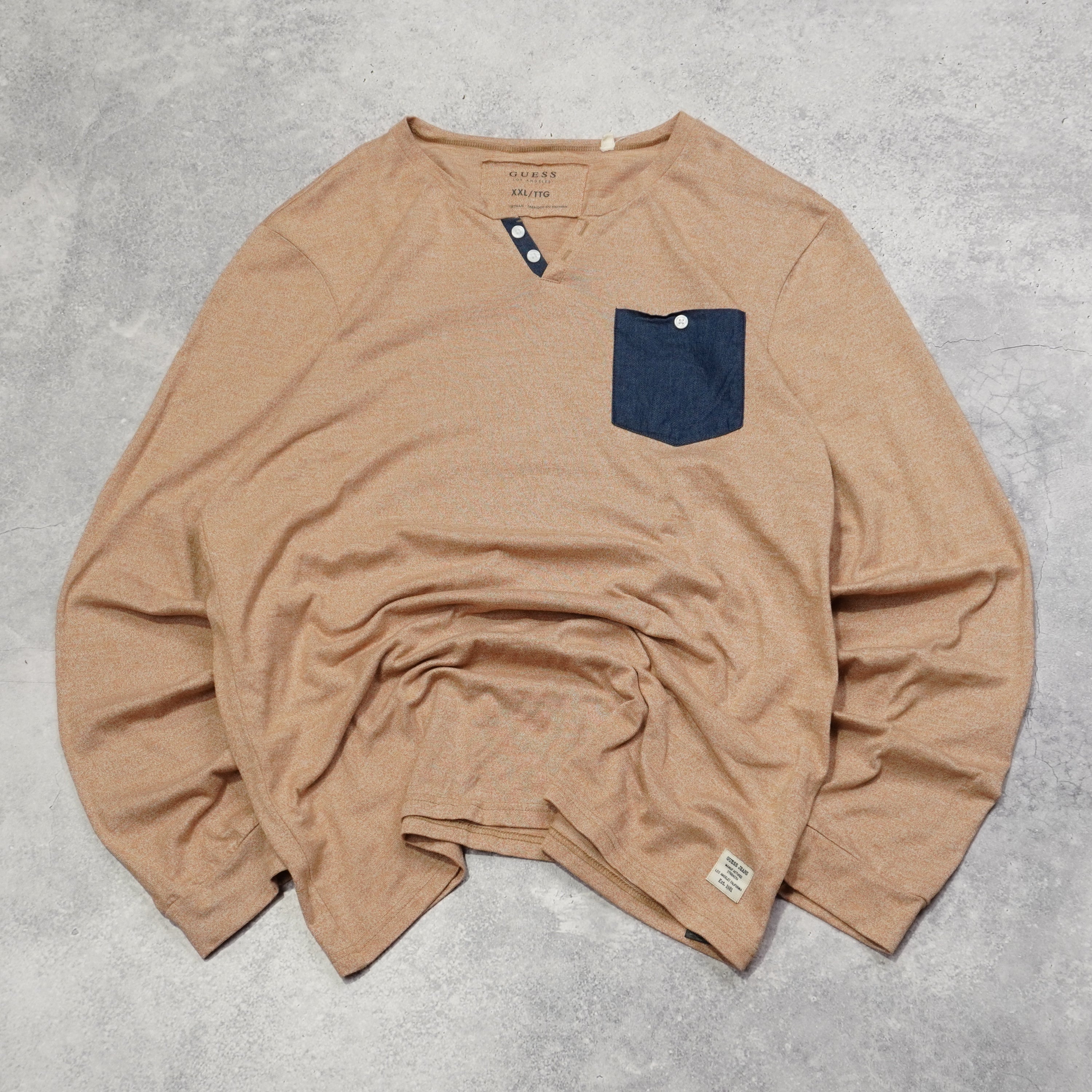 Guess Henley Lonsleeve T-Shirt