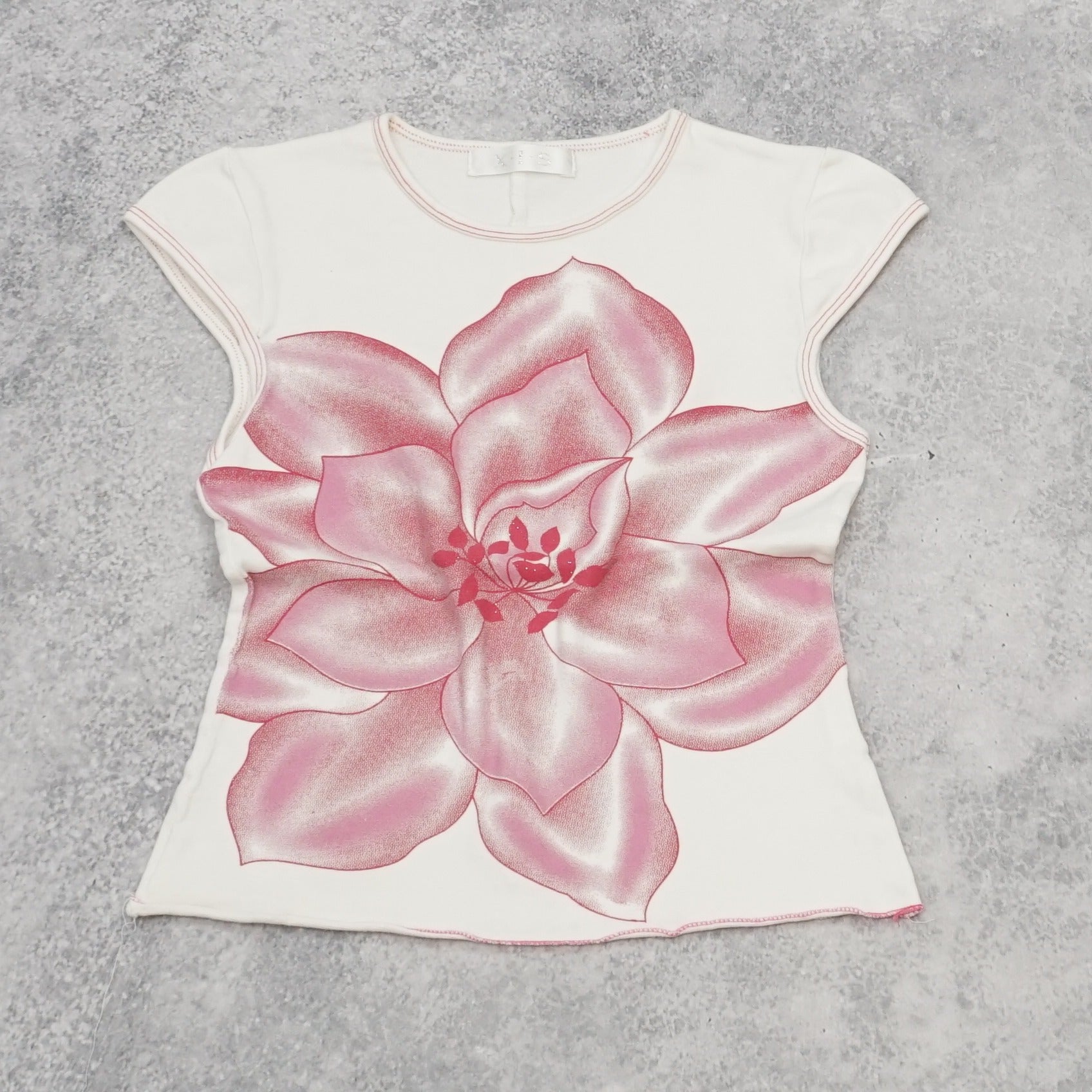 2000s X's Floral Print Top