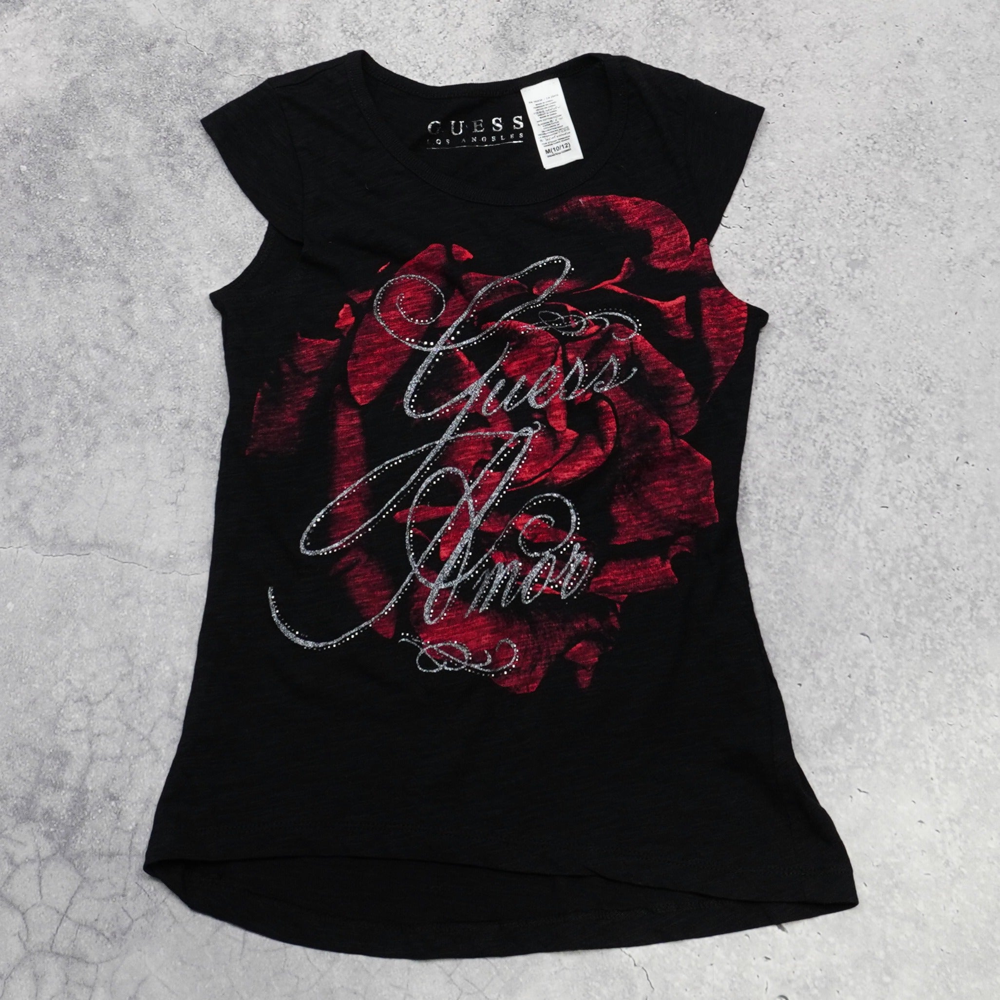 Guess Graphic Rose Top