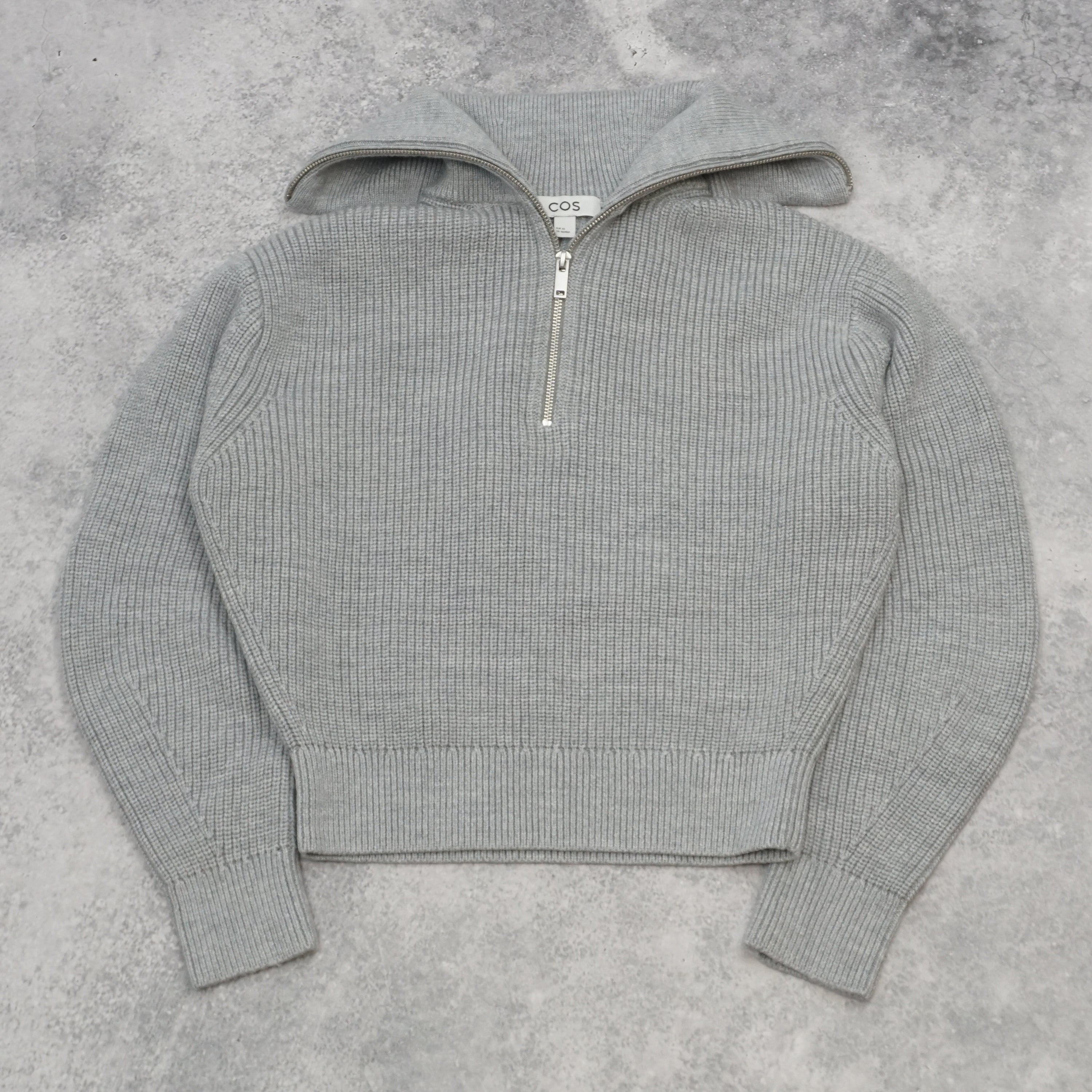 Cos Quarter Zip Knit